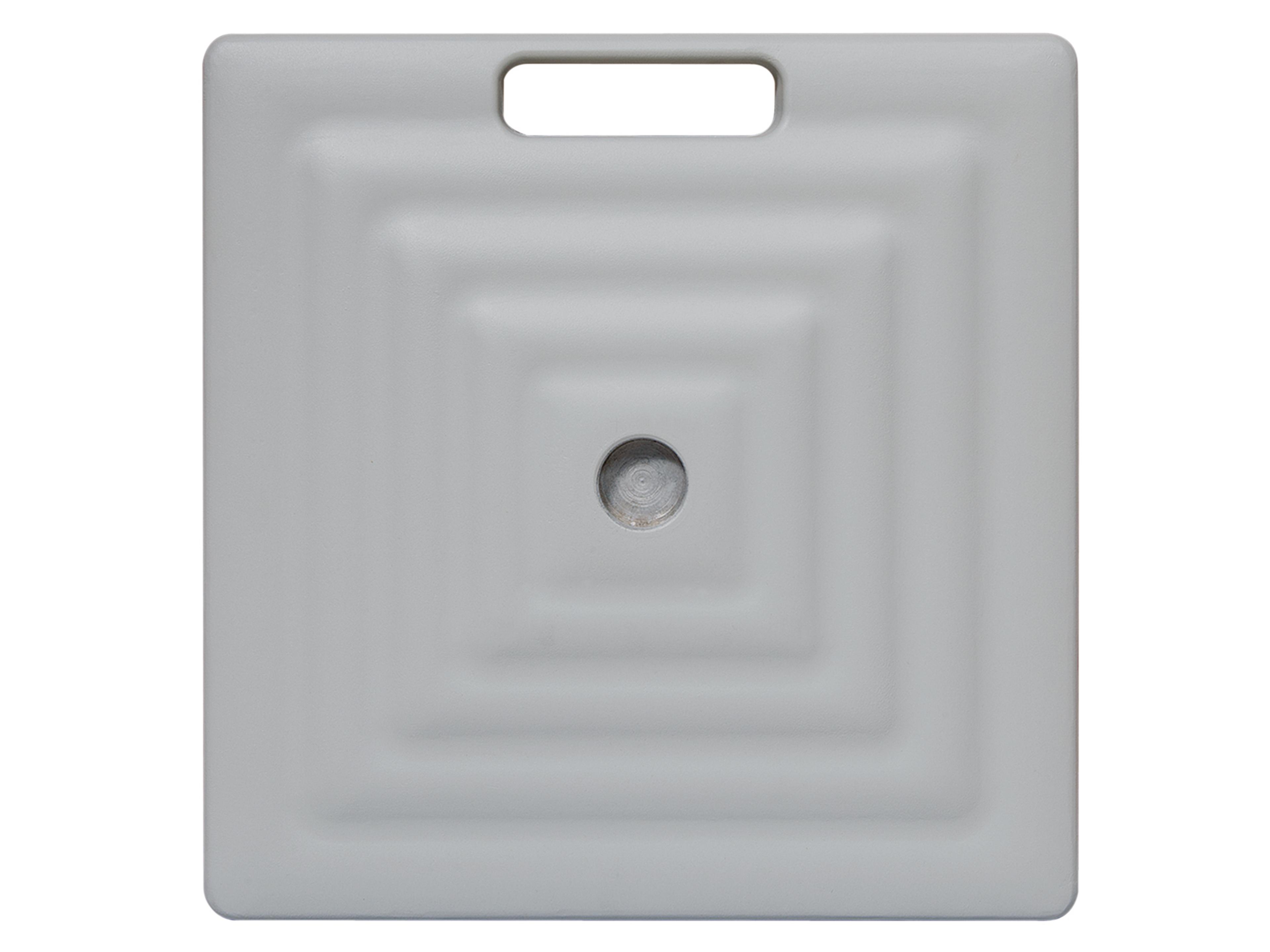 Shademaker Monaco Cast Aluminum Square Umbrella 100lbs Base with Wheels & Handle