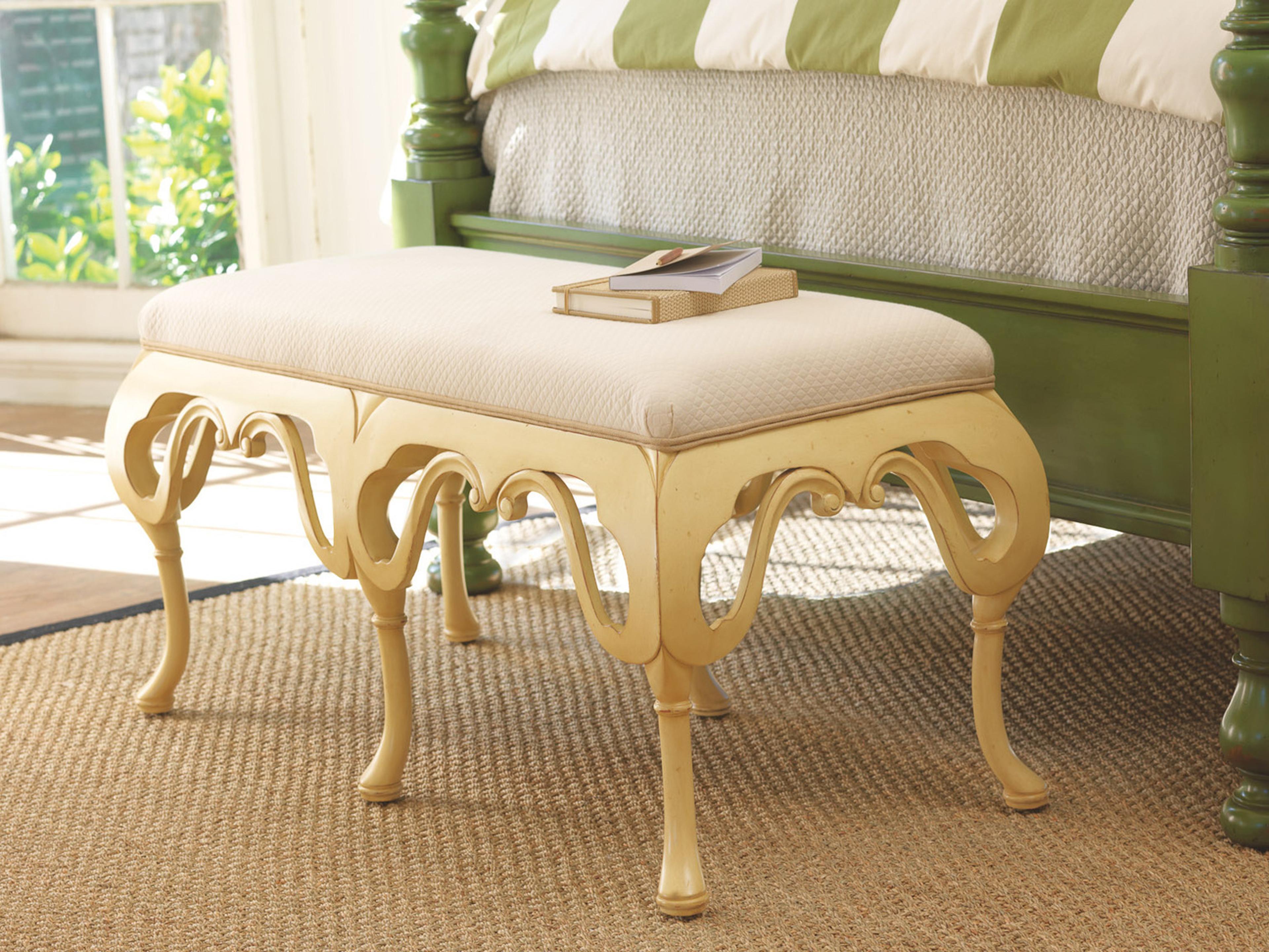 Pinehurst Upholstered Accent Bench