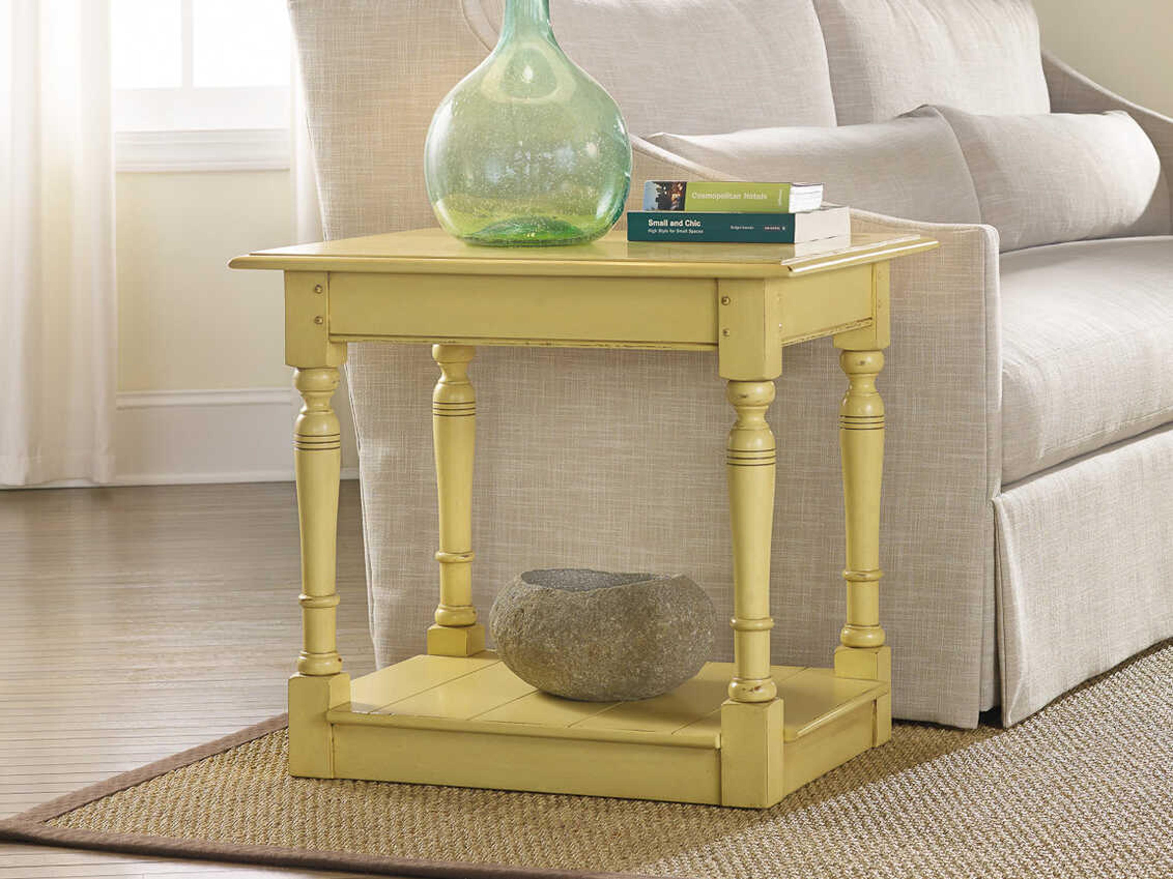 Sanibel Rectangular Wood End Table
