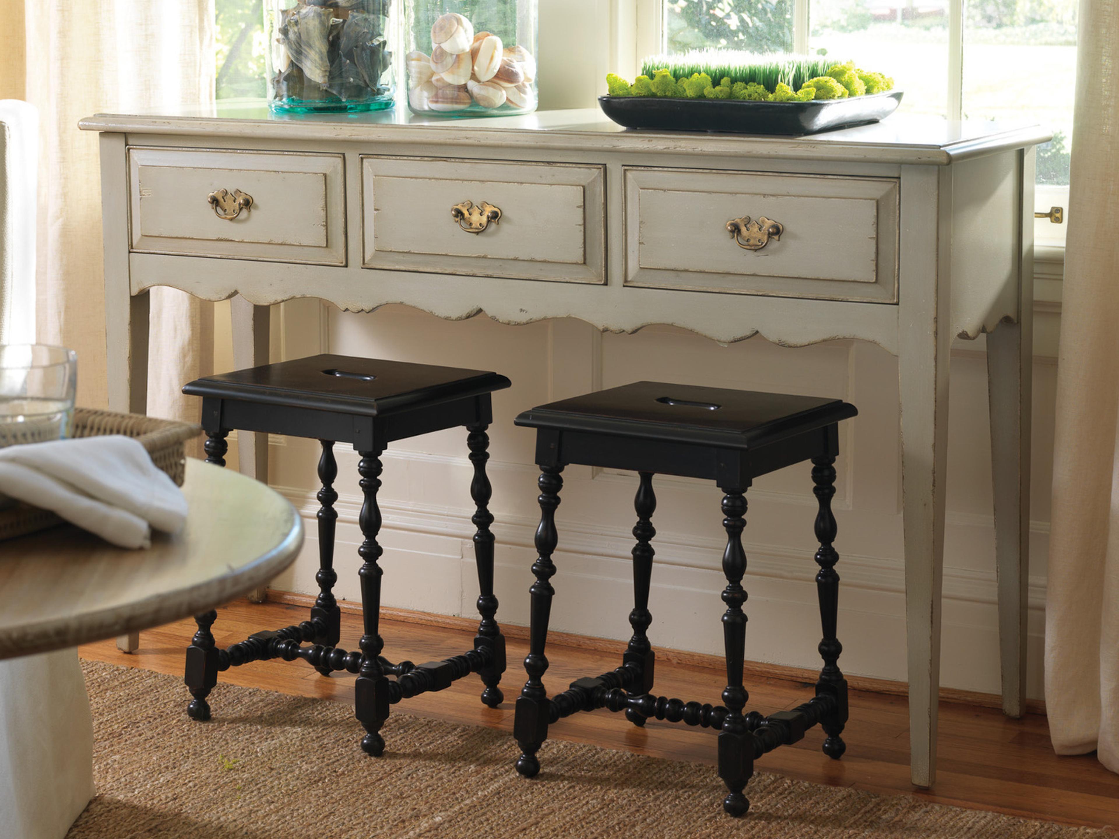 Oyster Bay Rectangular Wood Console Table