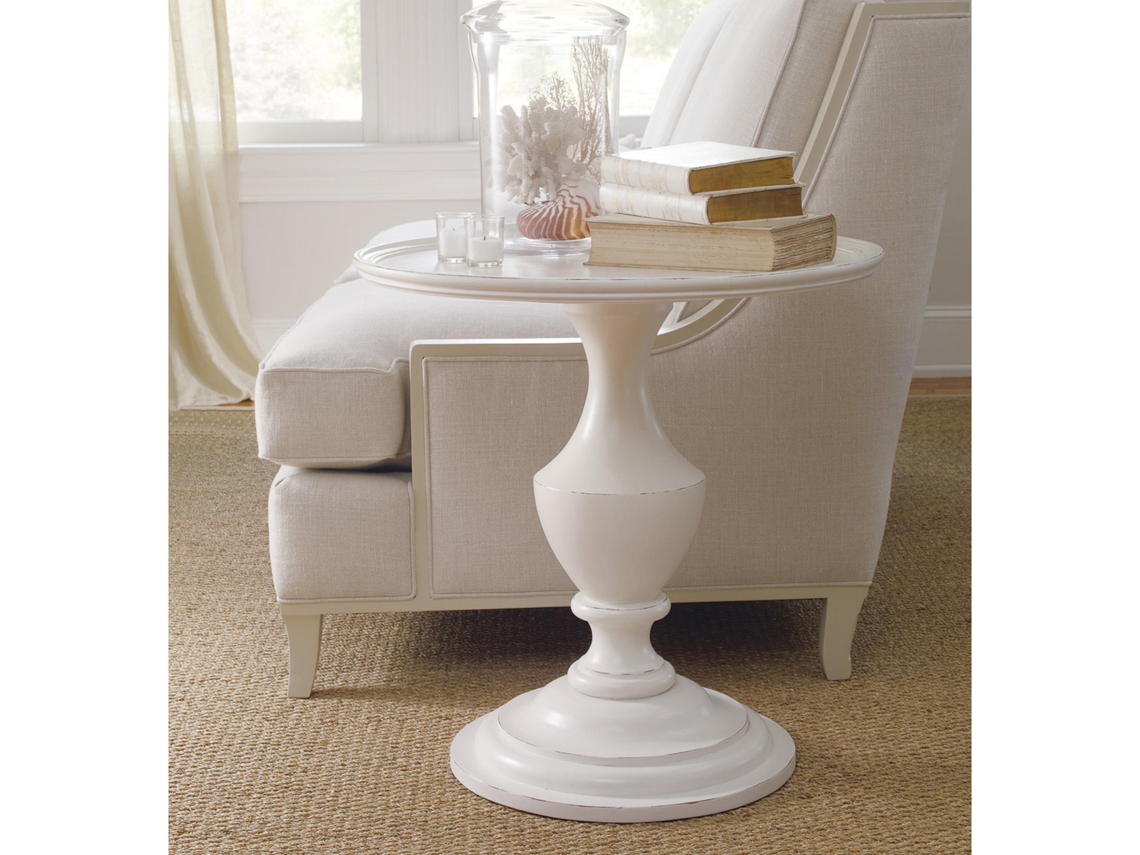 Somerset Bay Madeira Round Wood End Table