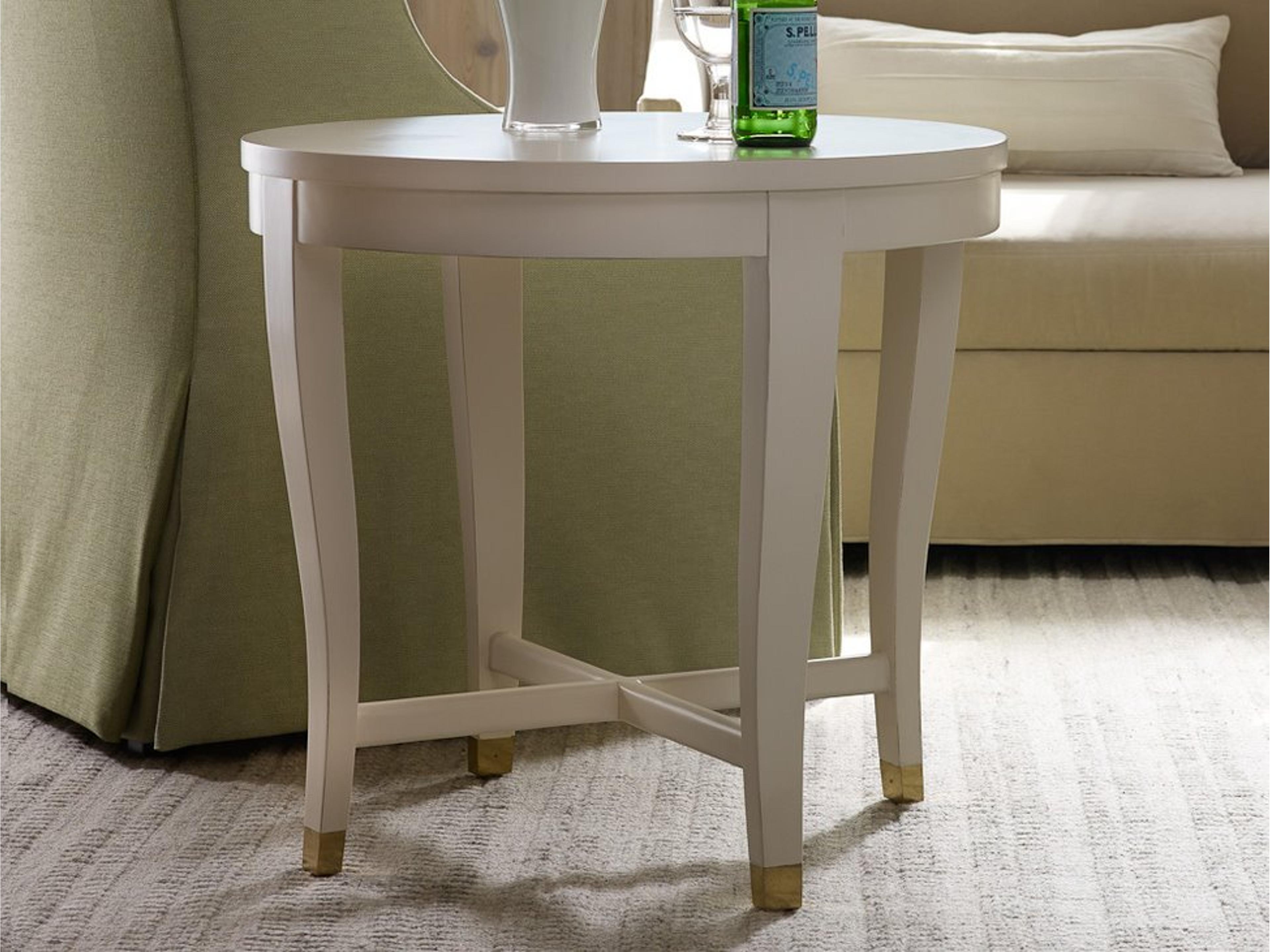 Transitions Round Wood End Table