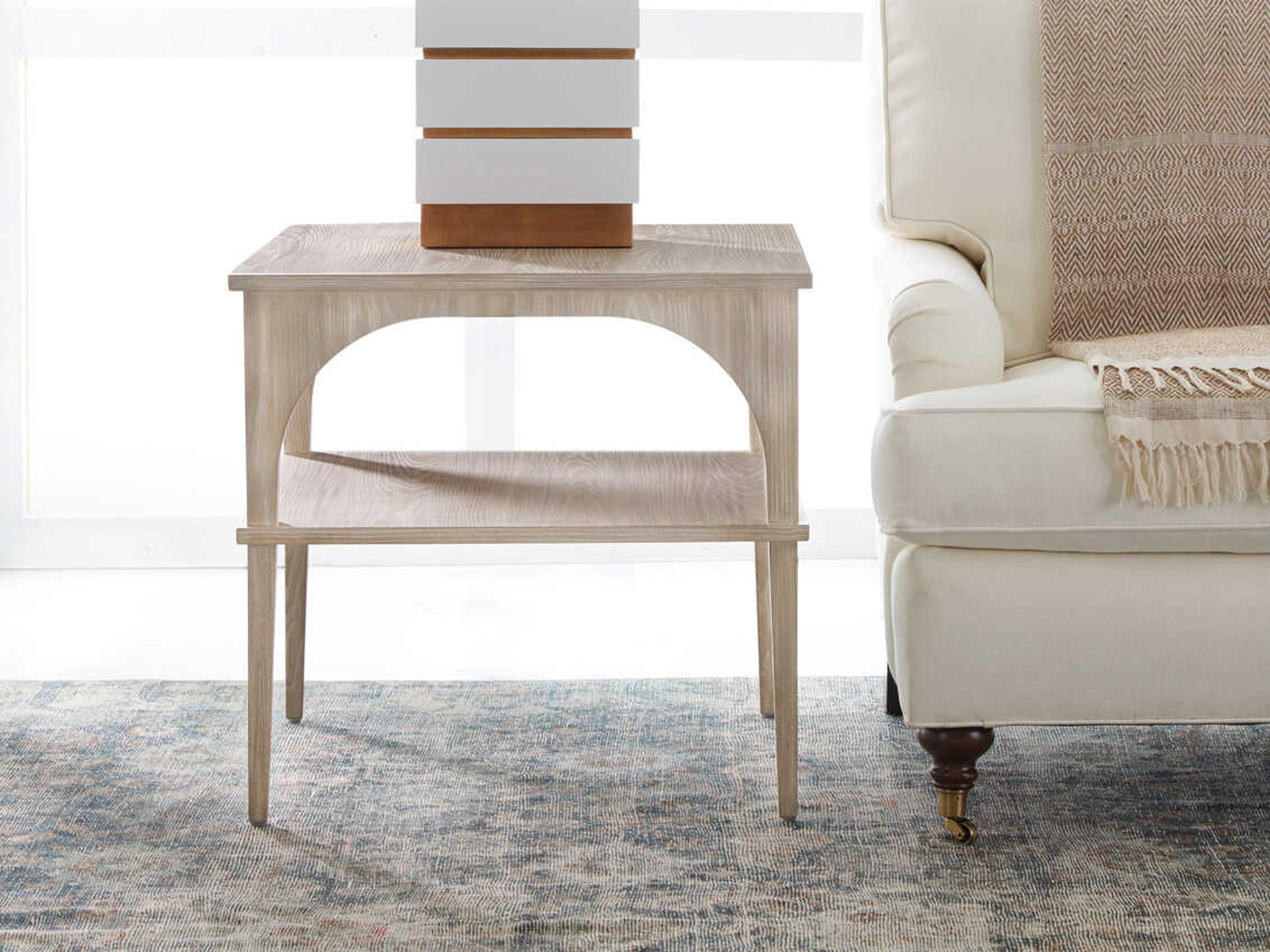 Maui Square Wood End Table