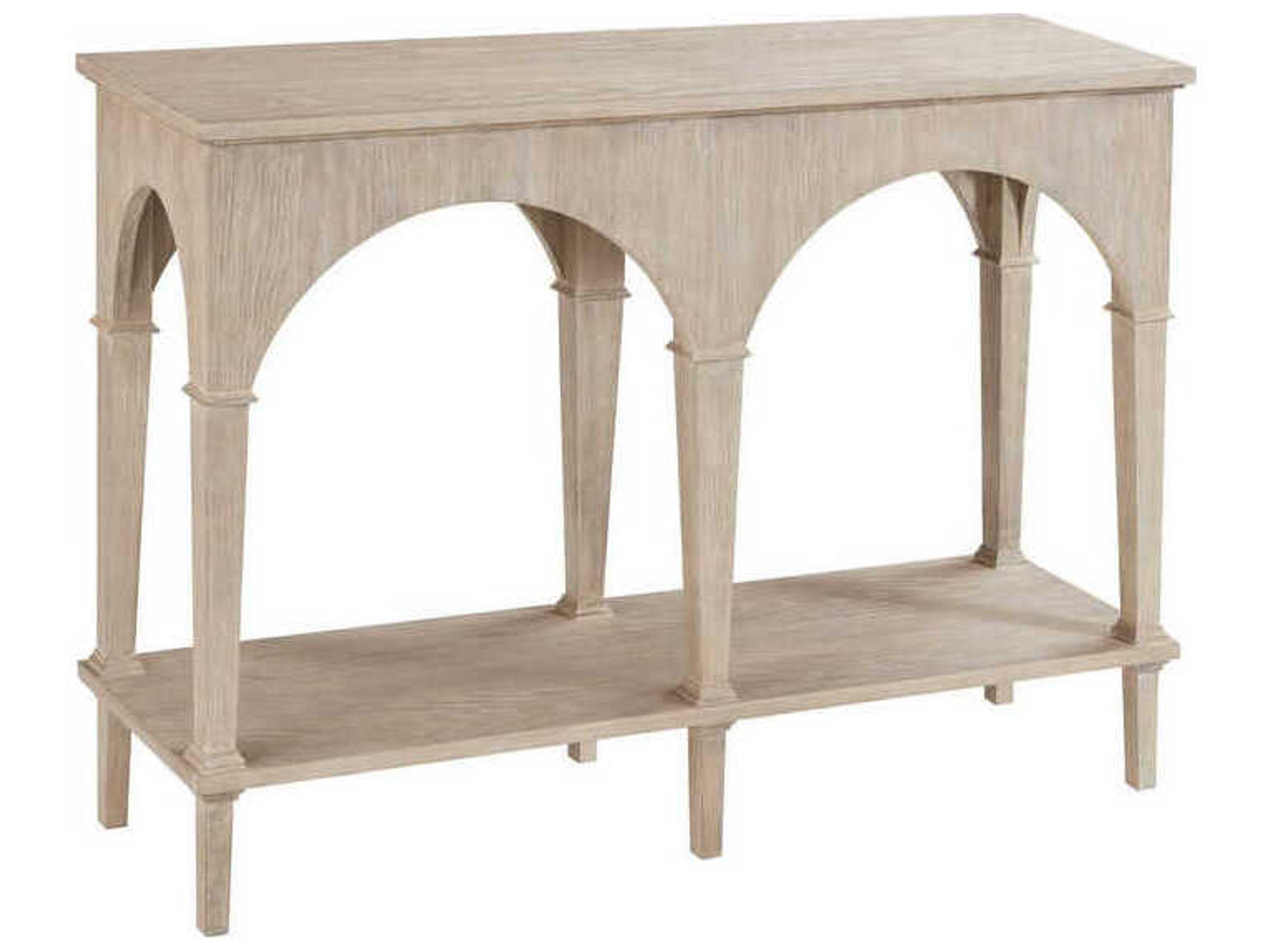 Maui Rectangular Wood Console Table