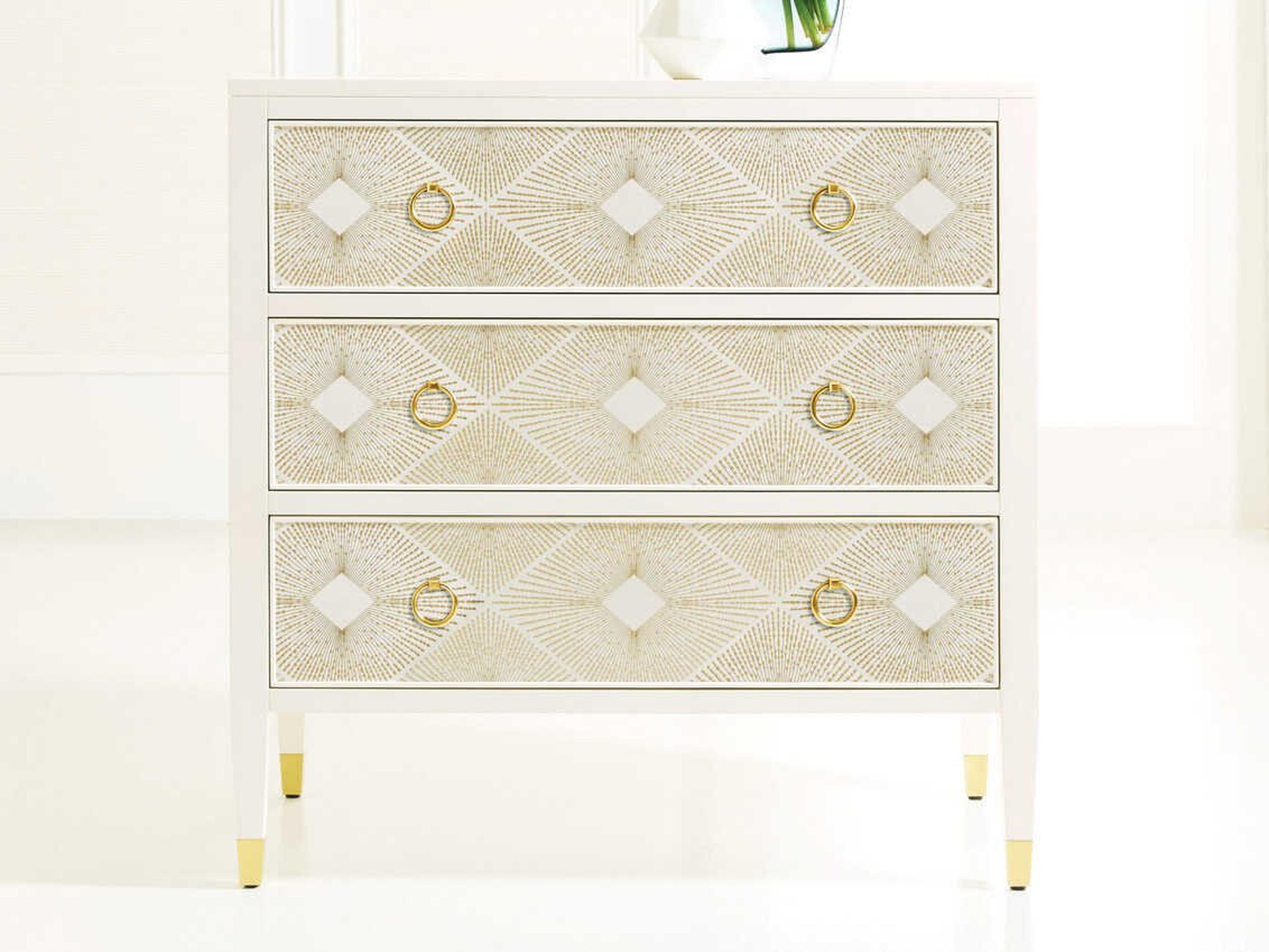 Costa White Accent Chest