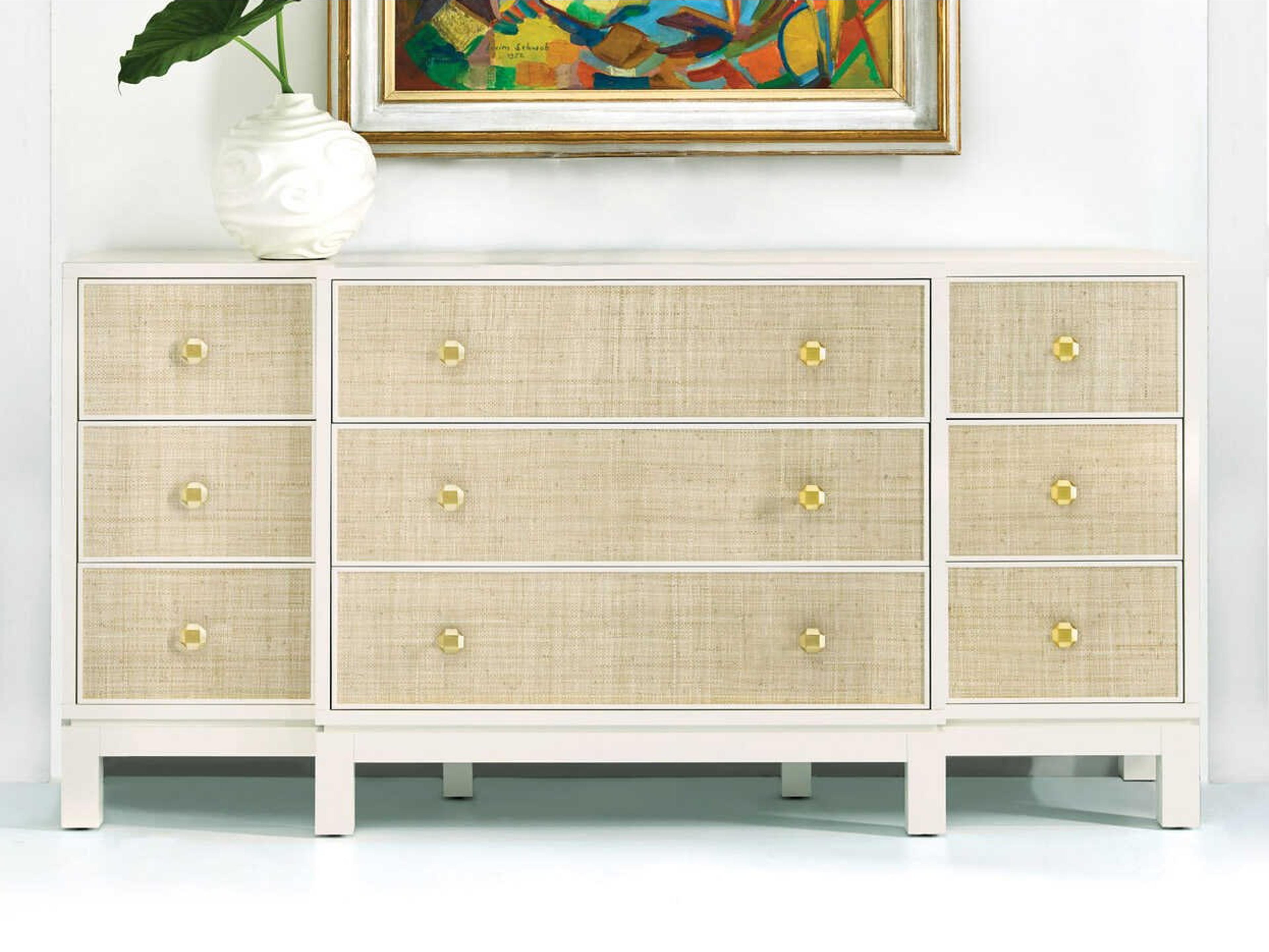 Palmetto White Dresser