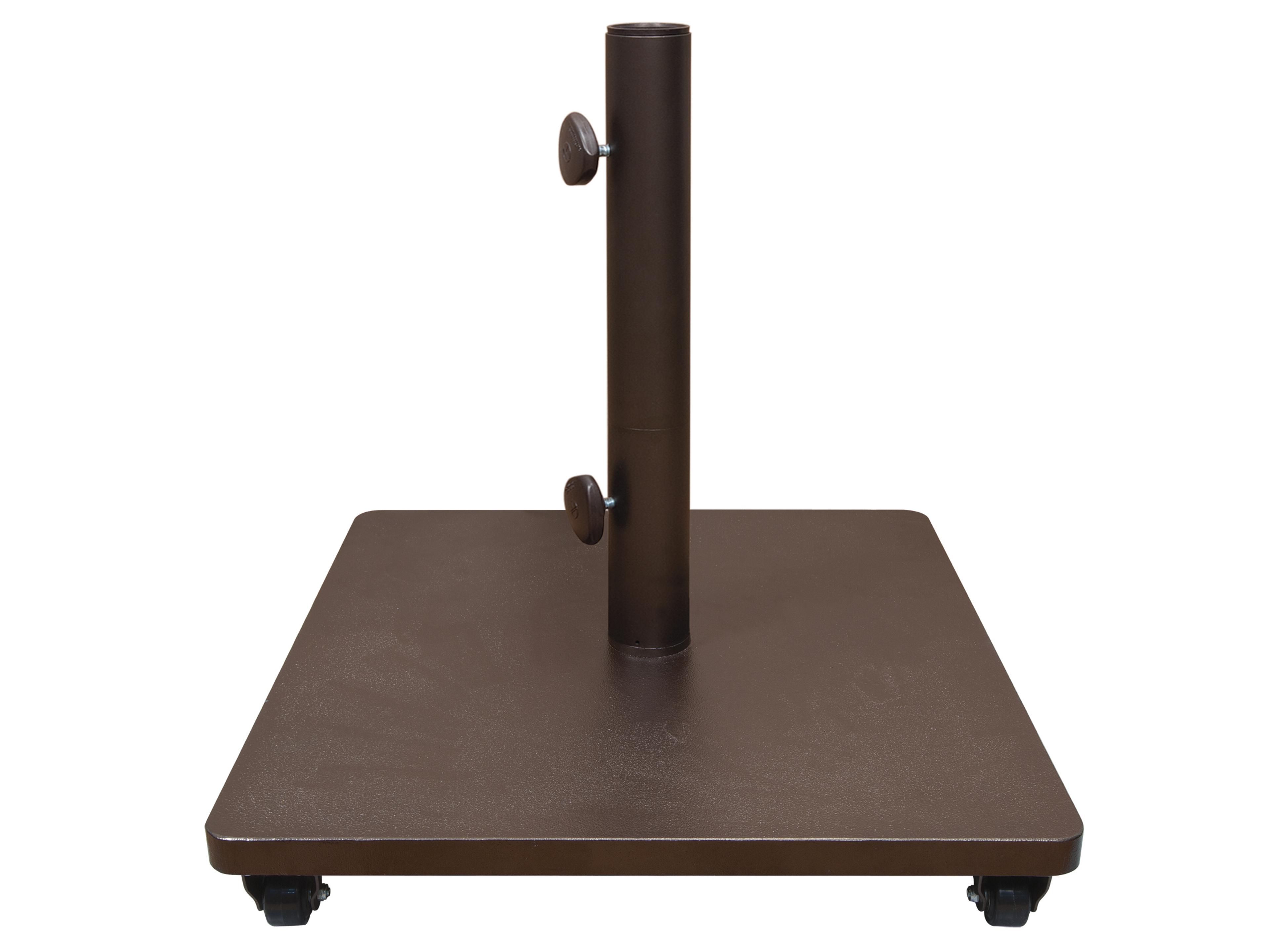 Shademaker Steel Umbrella 120lbs Base with Caster Wheels