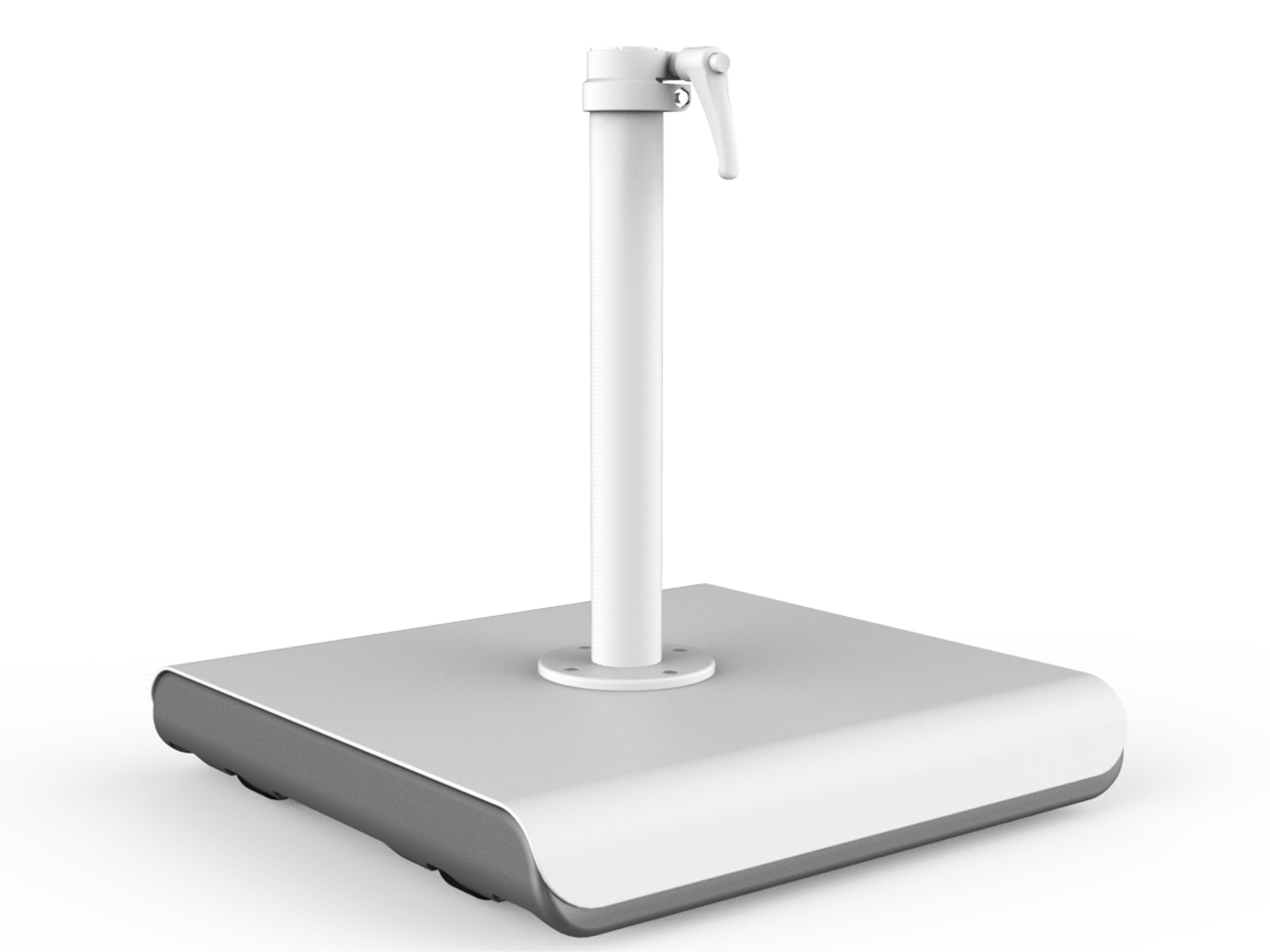 Shademaker Athens Cast Aluminum Umbrella 108lbs Base with Wheels