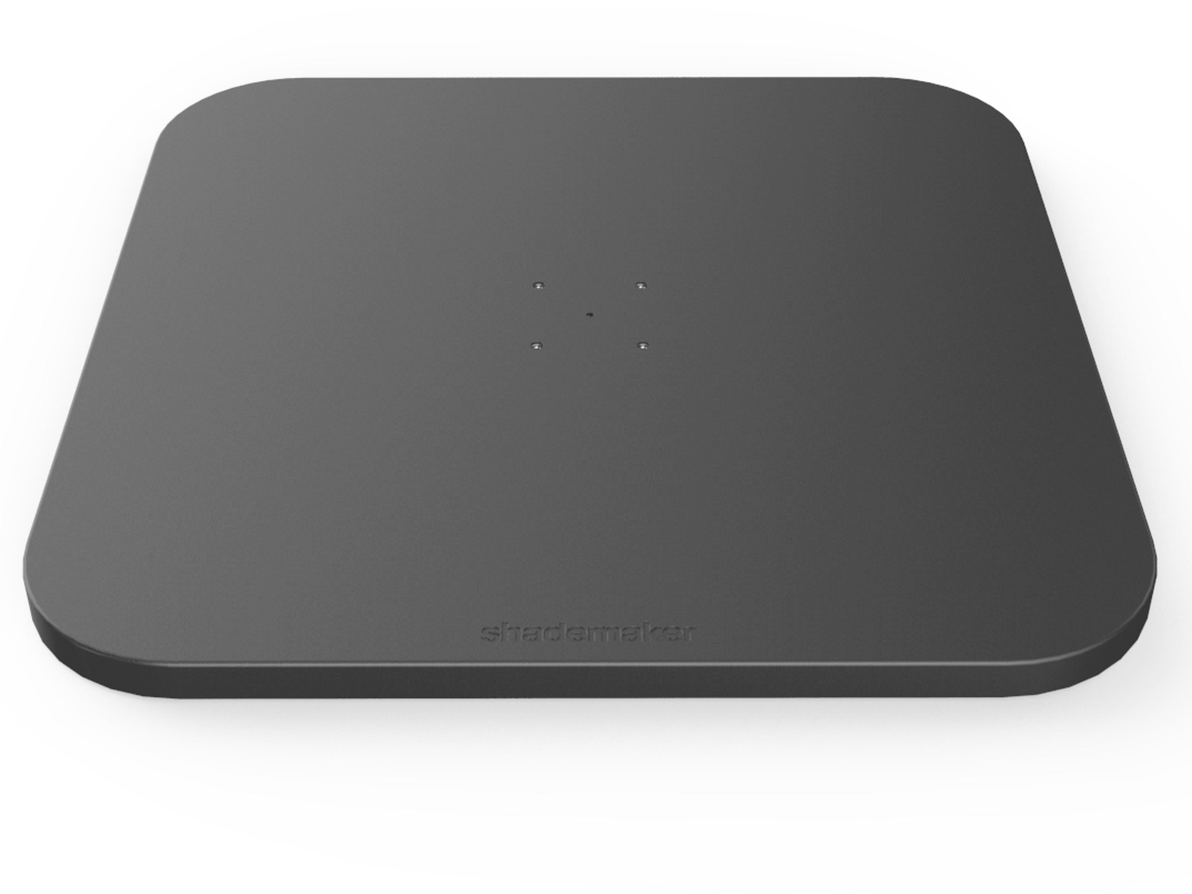 Shademaker Infinity Galvanized Steel/Aluminum 415lbs Base with Lid