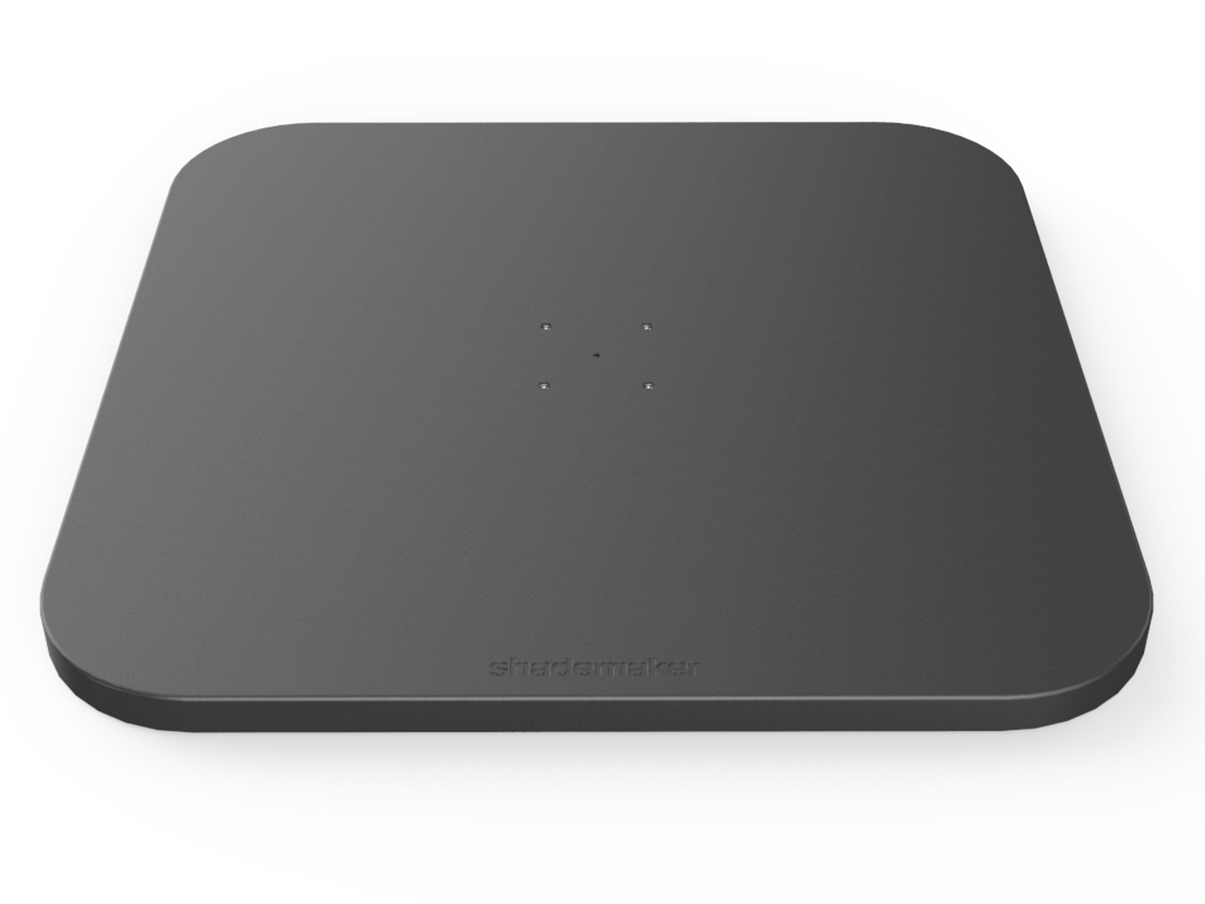 Shademaker Infinity Galvanized Steel/Aluminum 565lbs Base with Lid