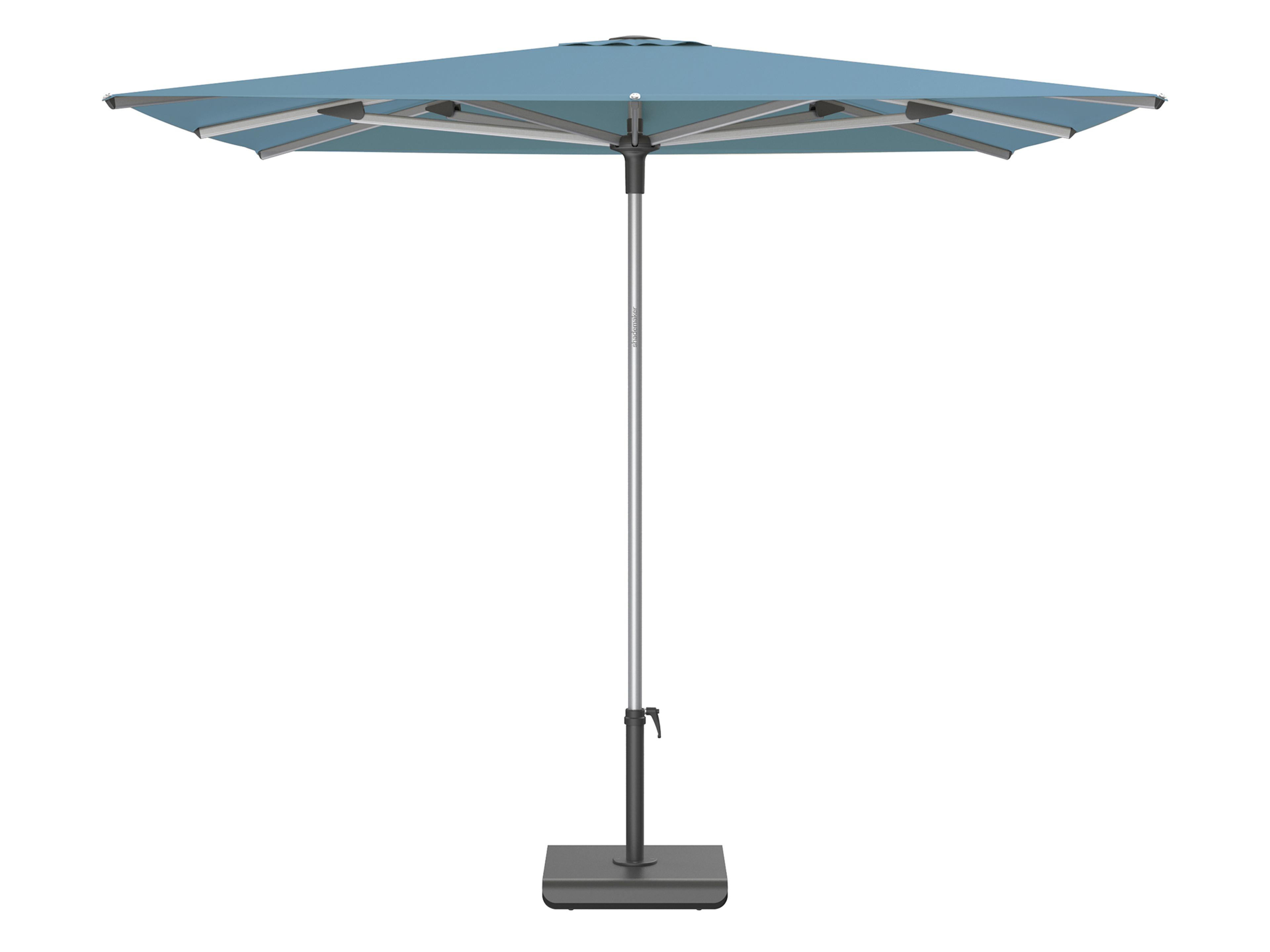 Shademaker Libra Aluminum 8 Foot Square Patio Umbrella