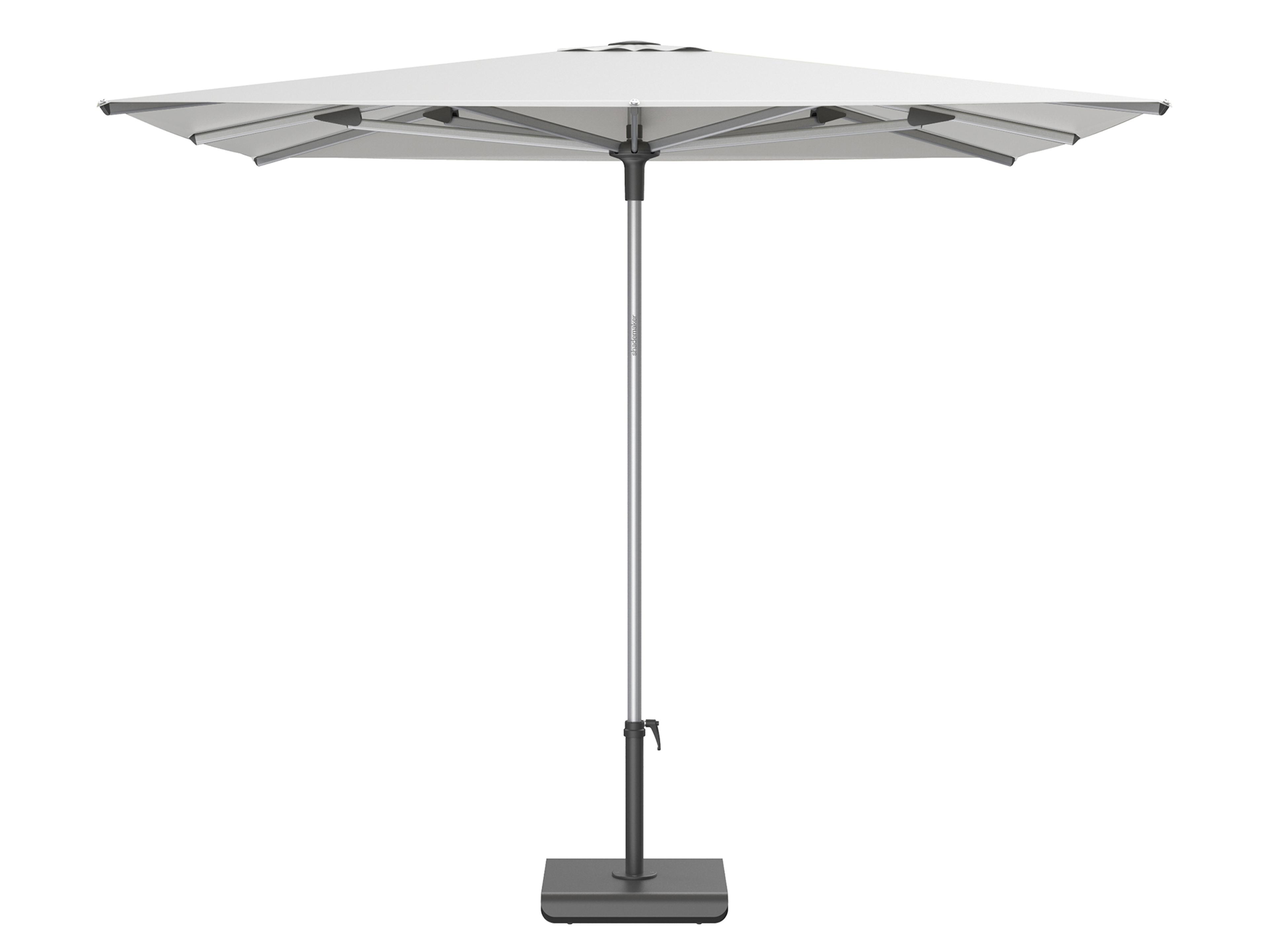 Shademaker Libra Aluminum 8 Foot Square Patio Umbrella