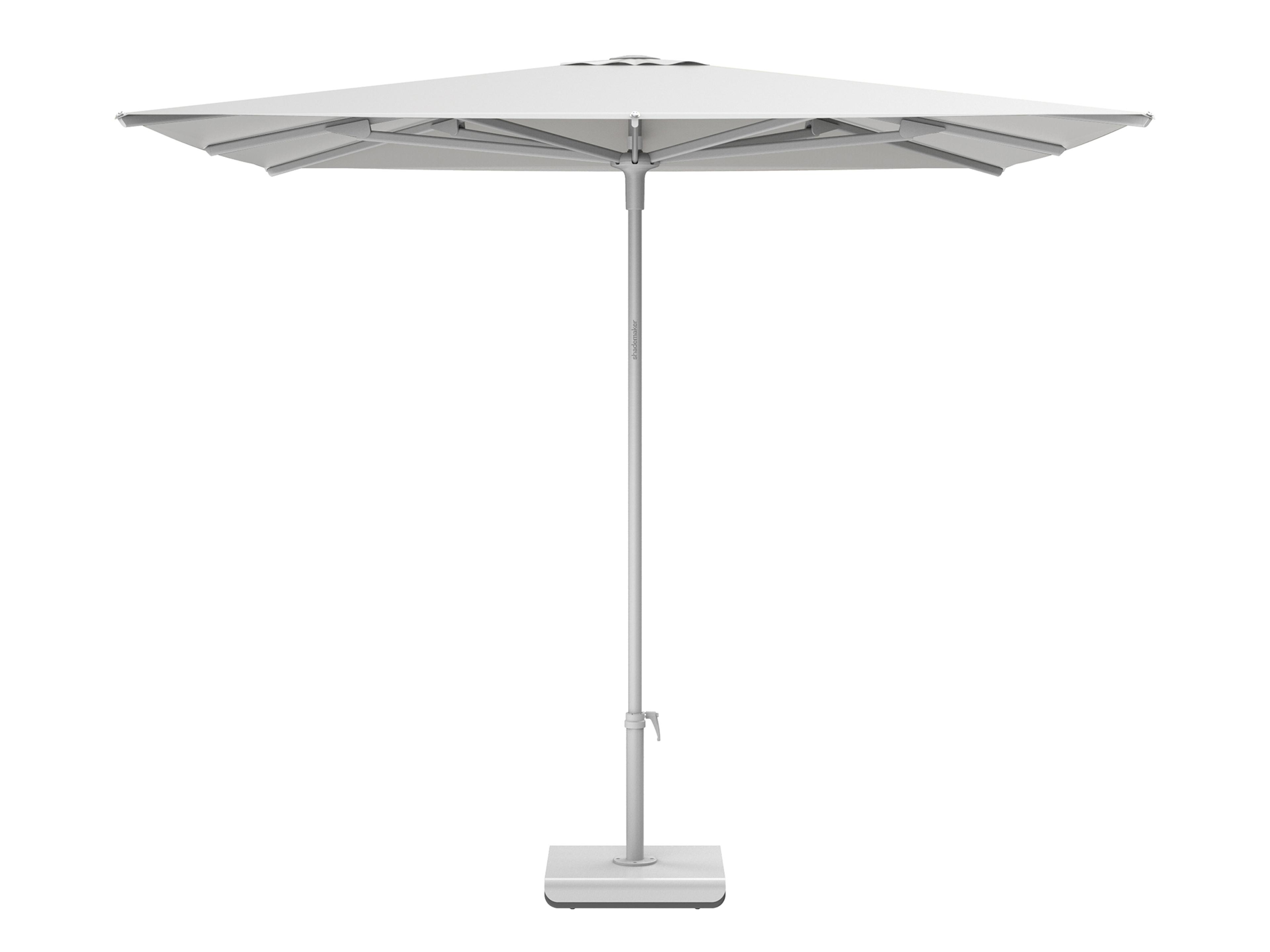 Shademaker Libra Aluminum 9 Foot Square Patio Umbrella