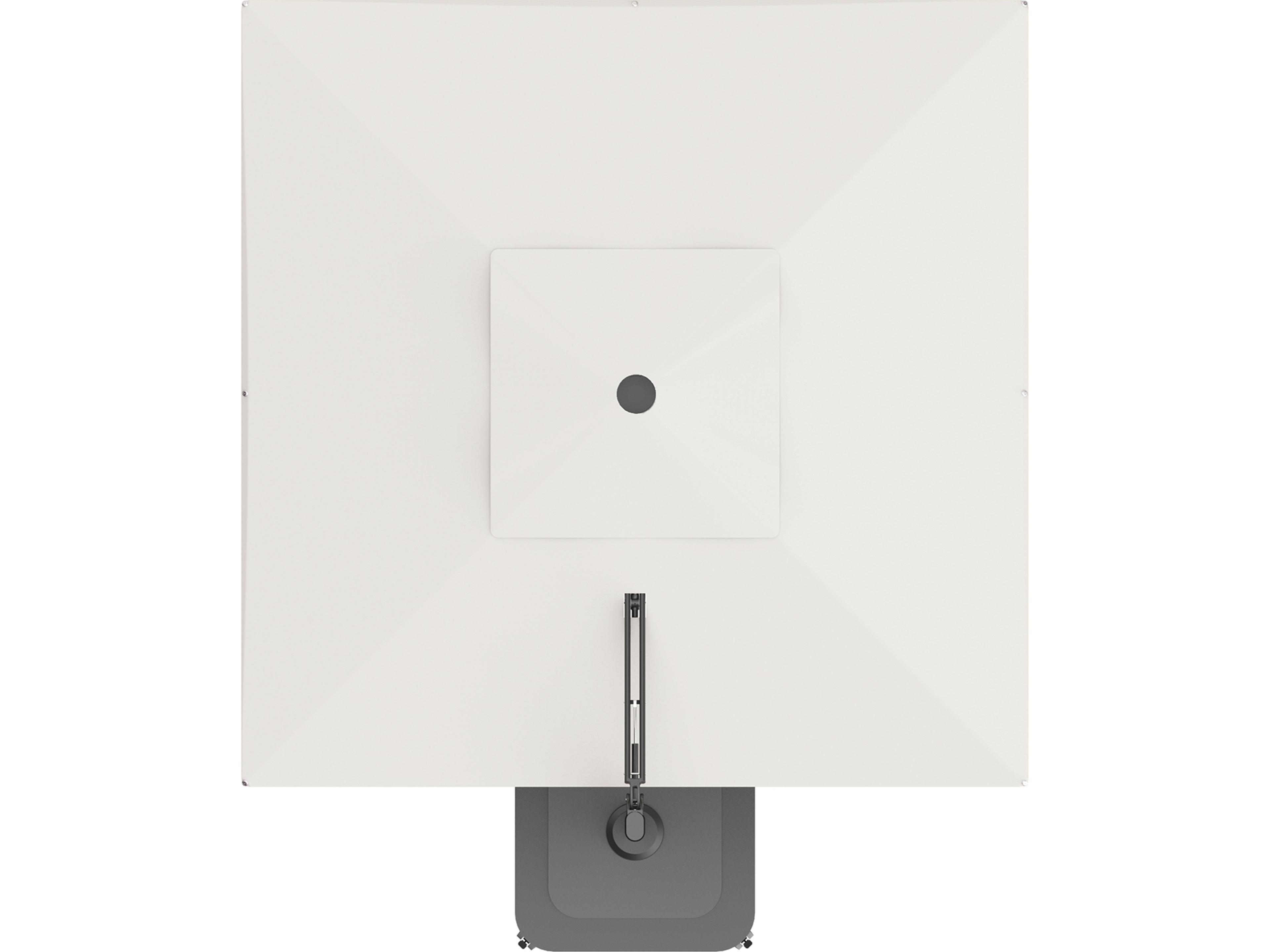 Shademaker Taurus Aluminum 10" Foot Square Crank Lift Outdoor Patio Umbrella