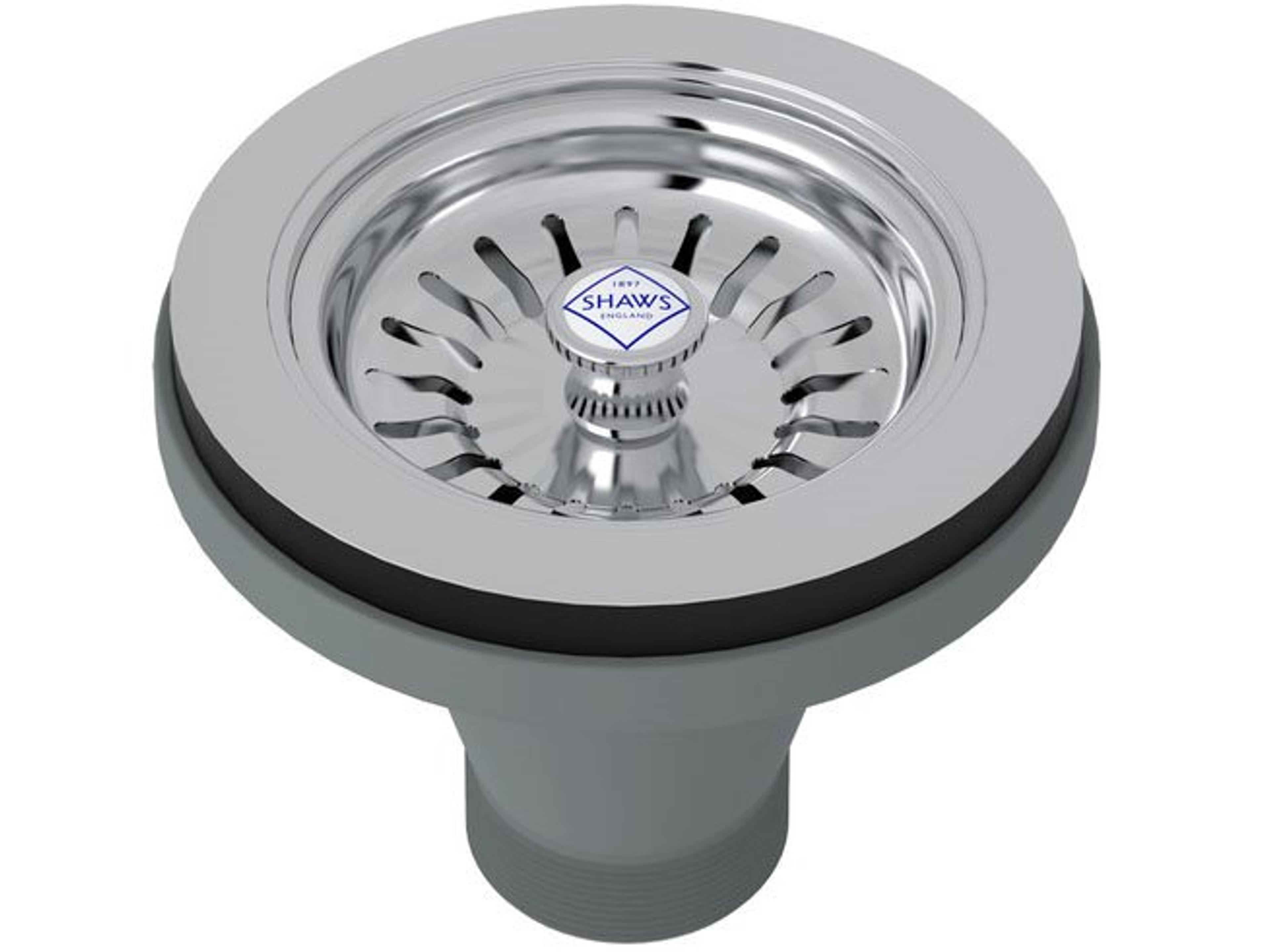 Polished Chrome Basket Strainer