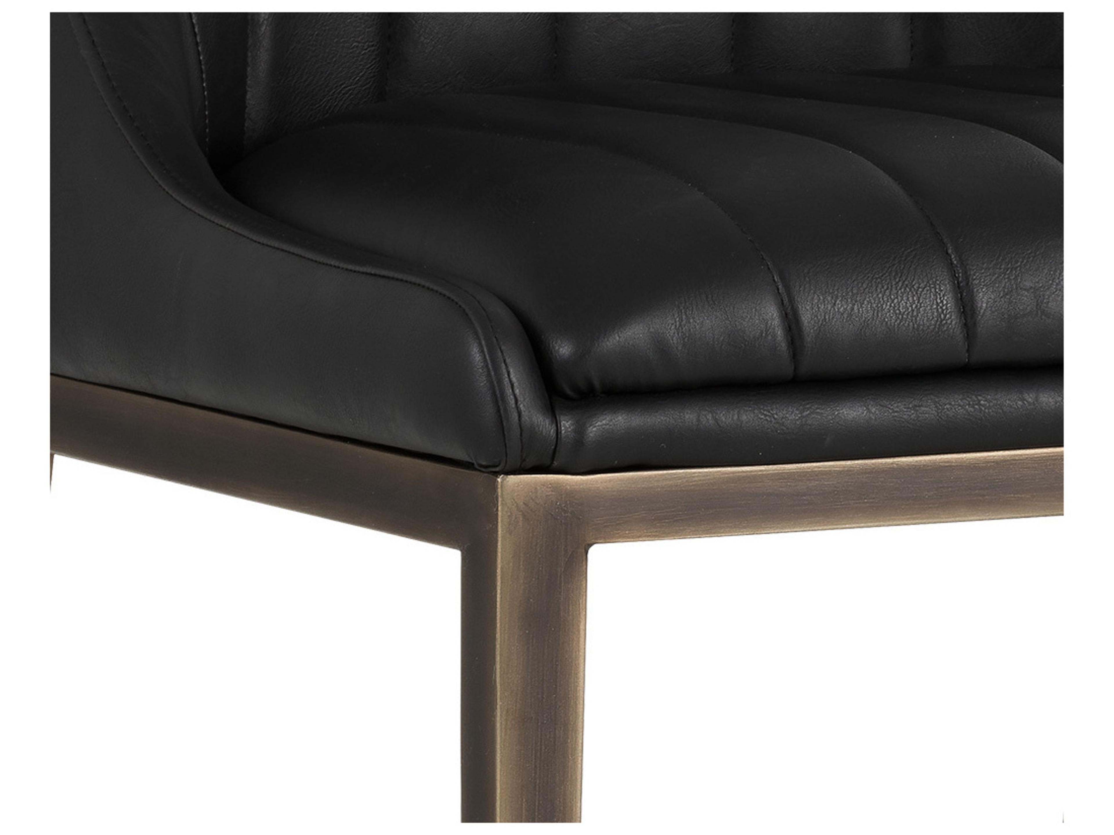 Sunpan Irongate Halden Dining Chair Vintage Black