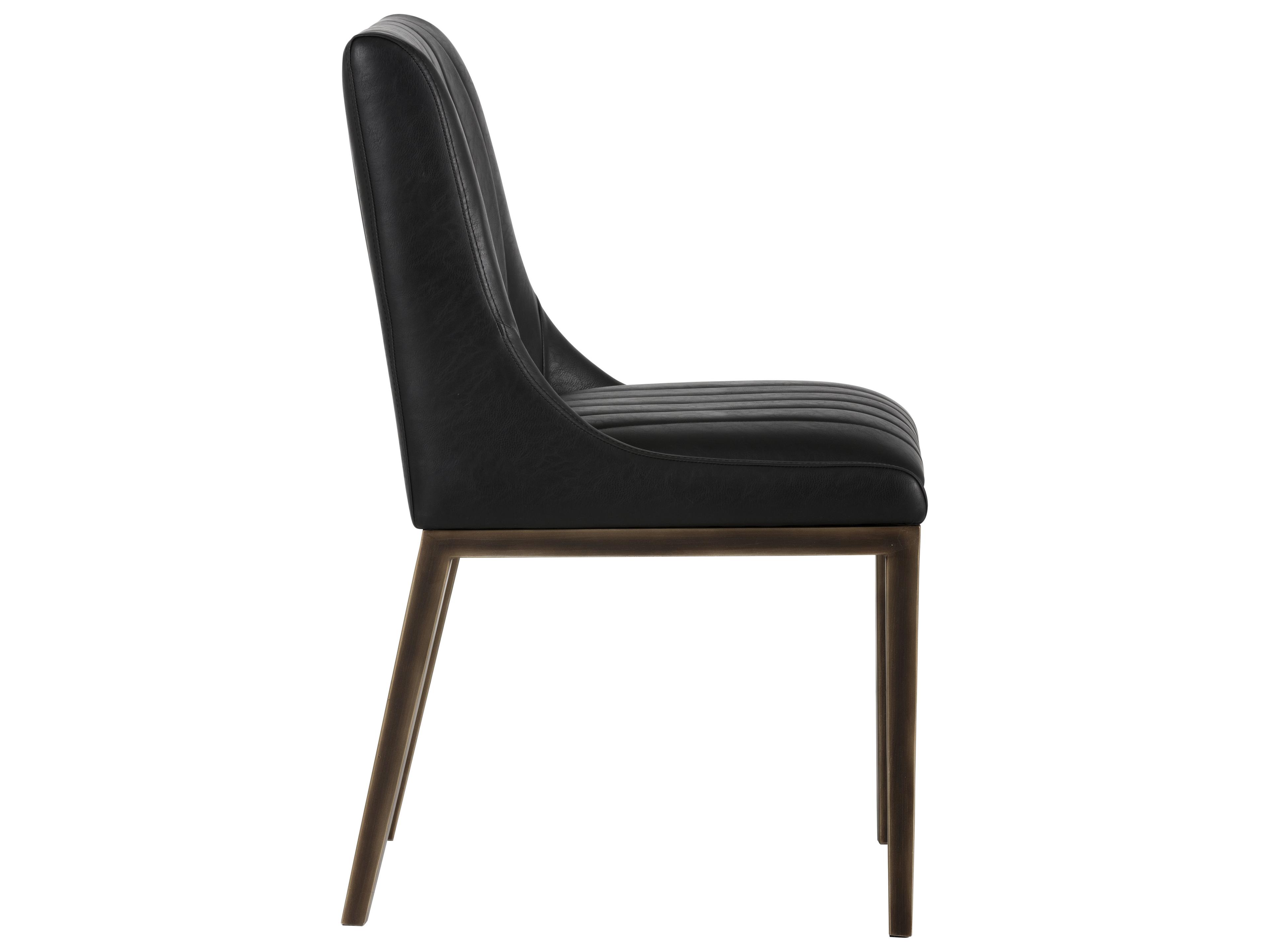 Sunpan Irongate Halden Dining Chair Vintage Black