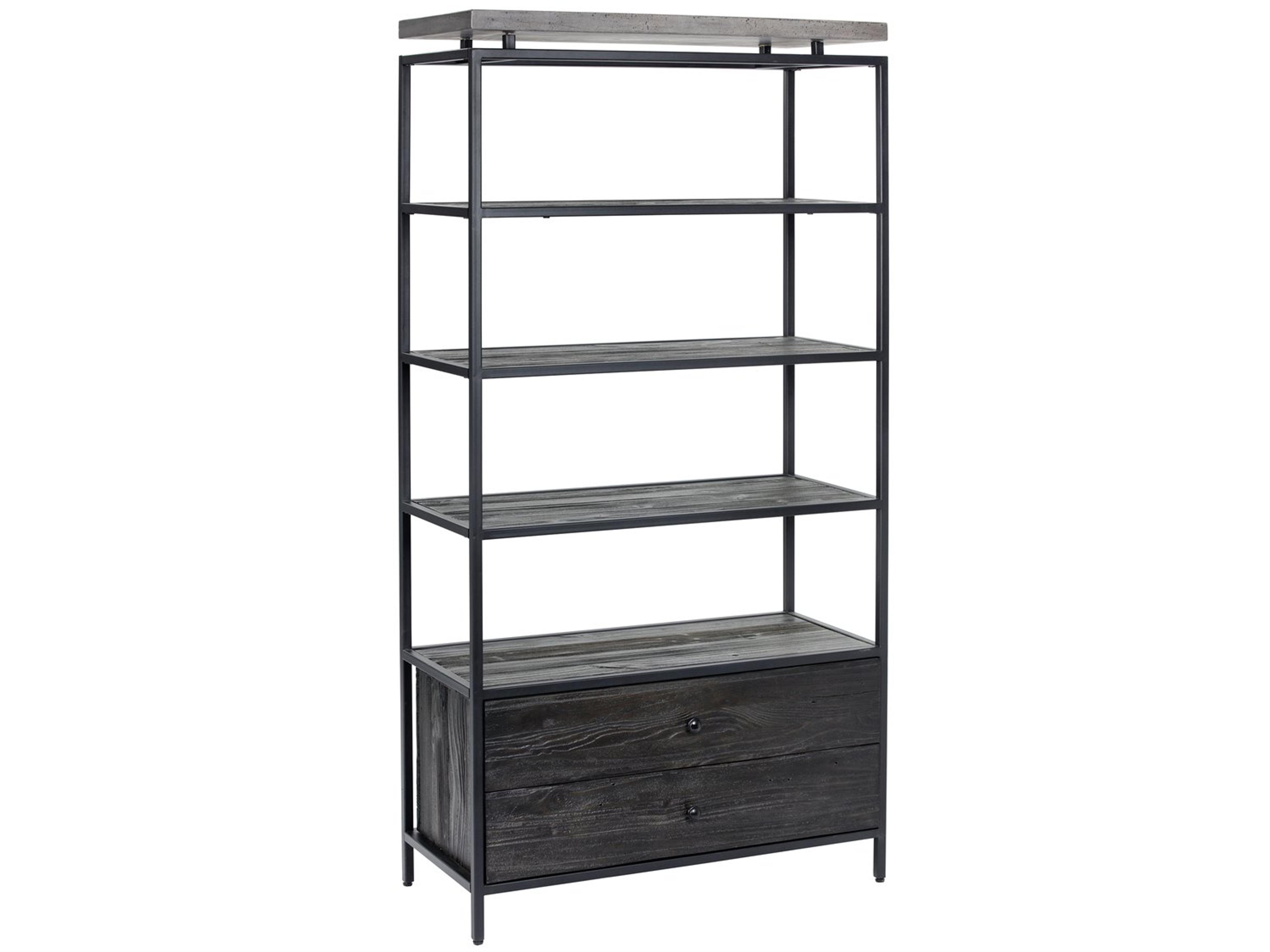 Mixt Black Bookcase