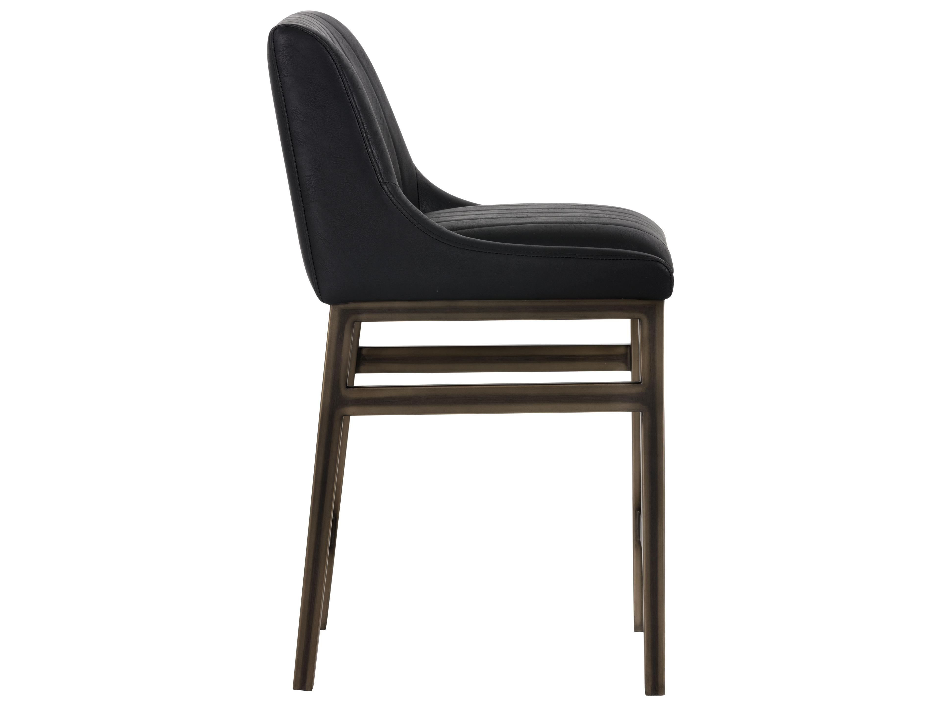 Sunpan Irongate Halden Vintage Black Rustic Bronze Counter Stool