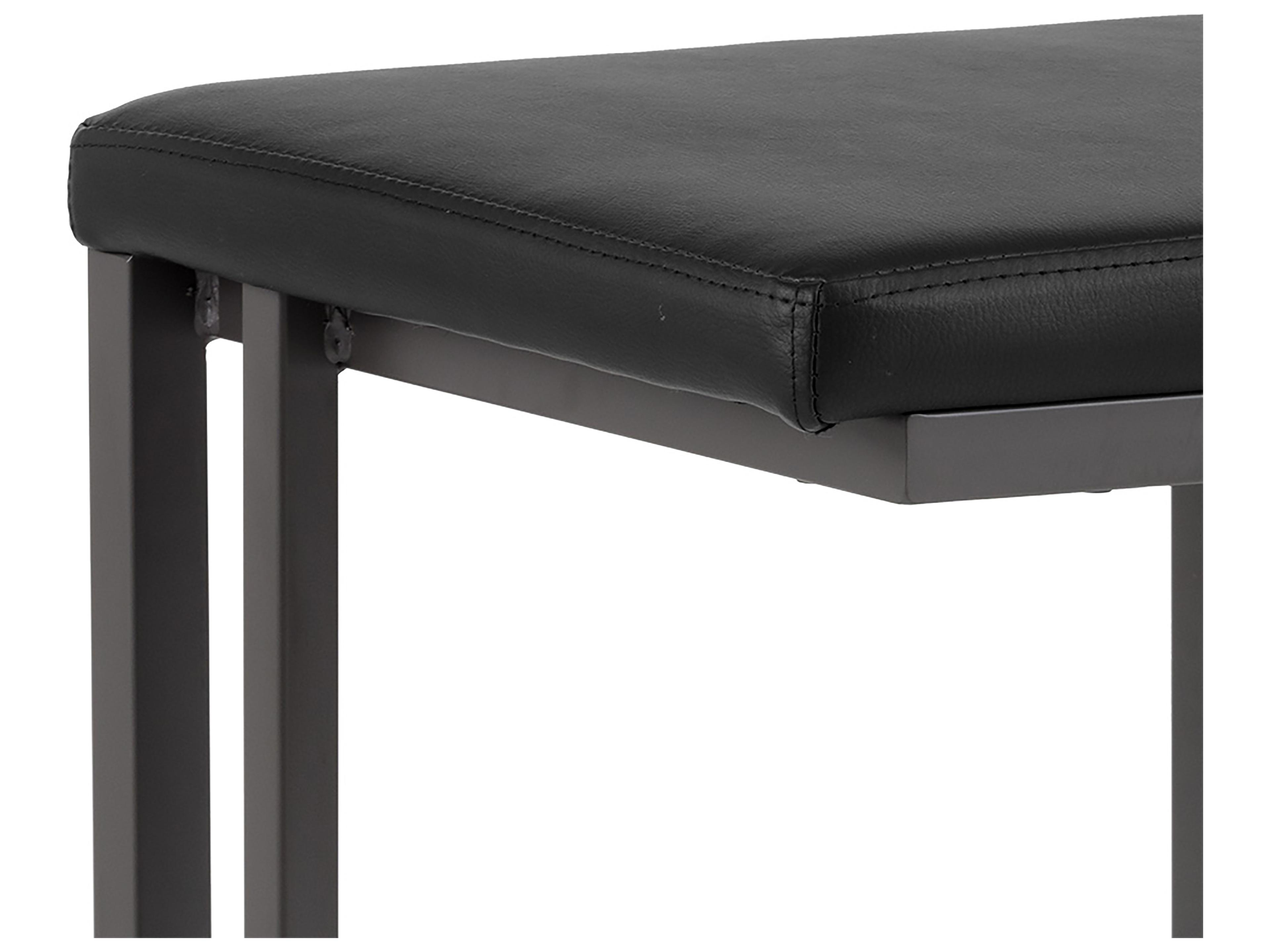 Sunpan Urban Unity 16" Boone Barstool Grey Onyx