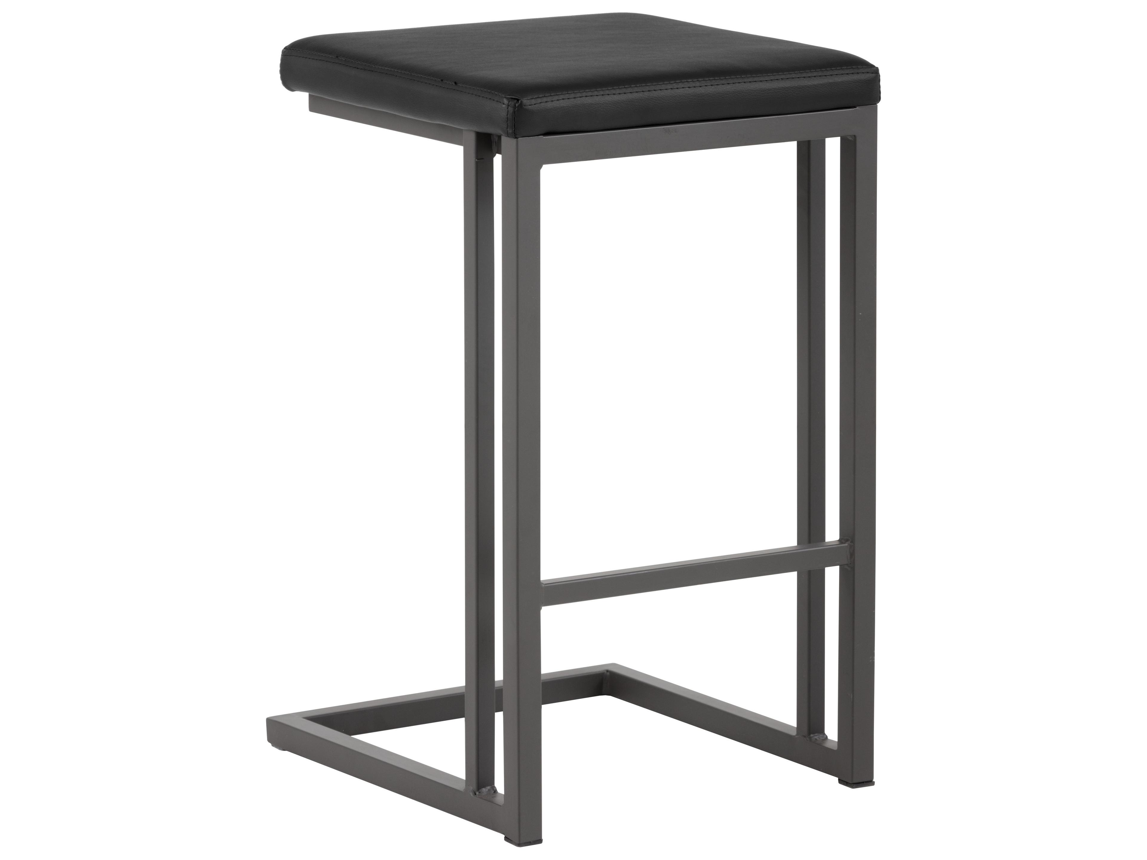 Sunpan Urban Unity 16" Boone Counter Stool Grey Onyx