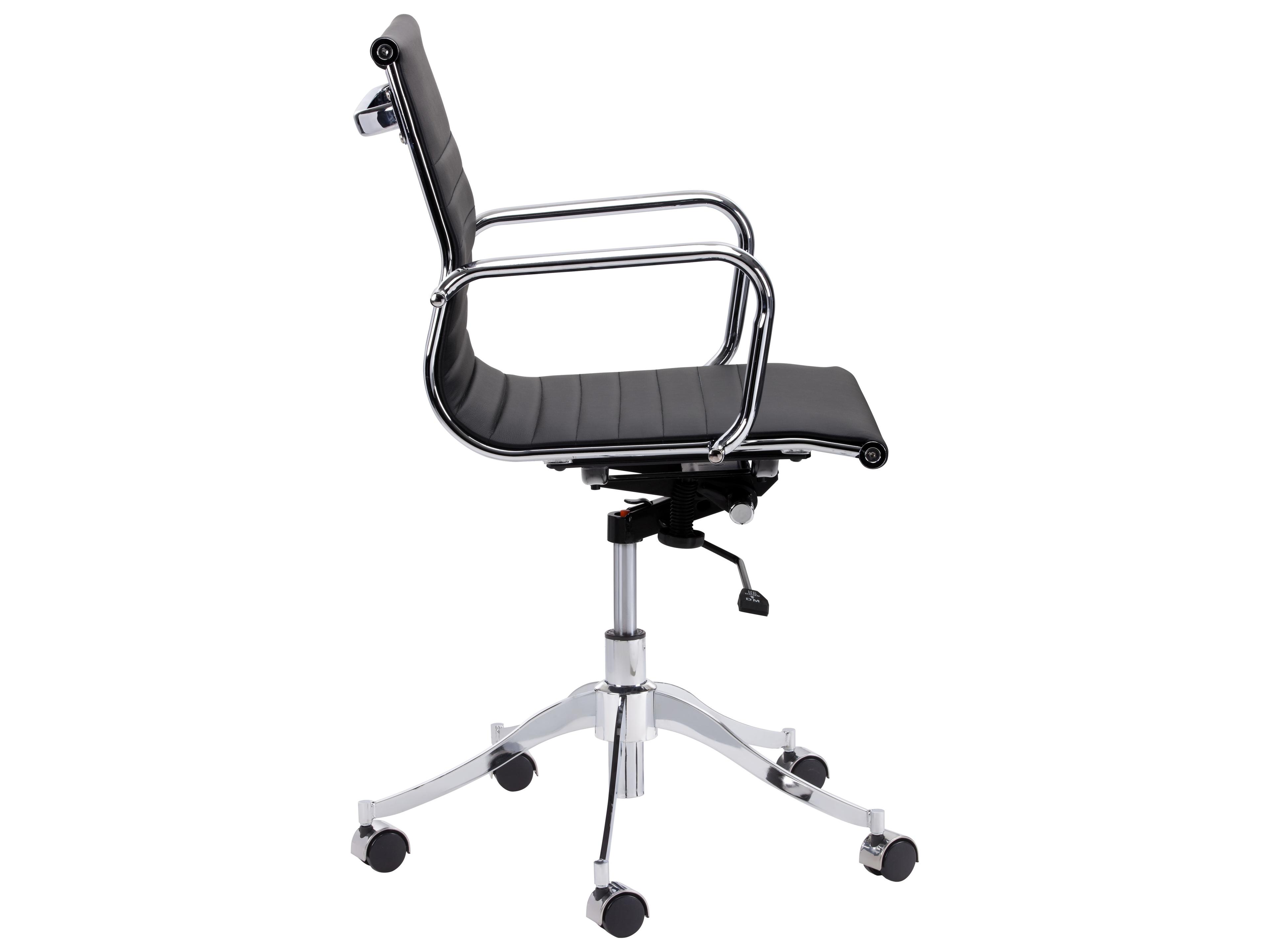 Tyler Office Chair in Onyx Faux Leather