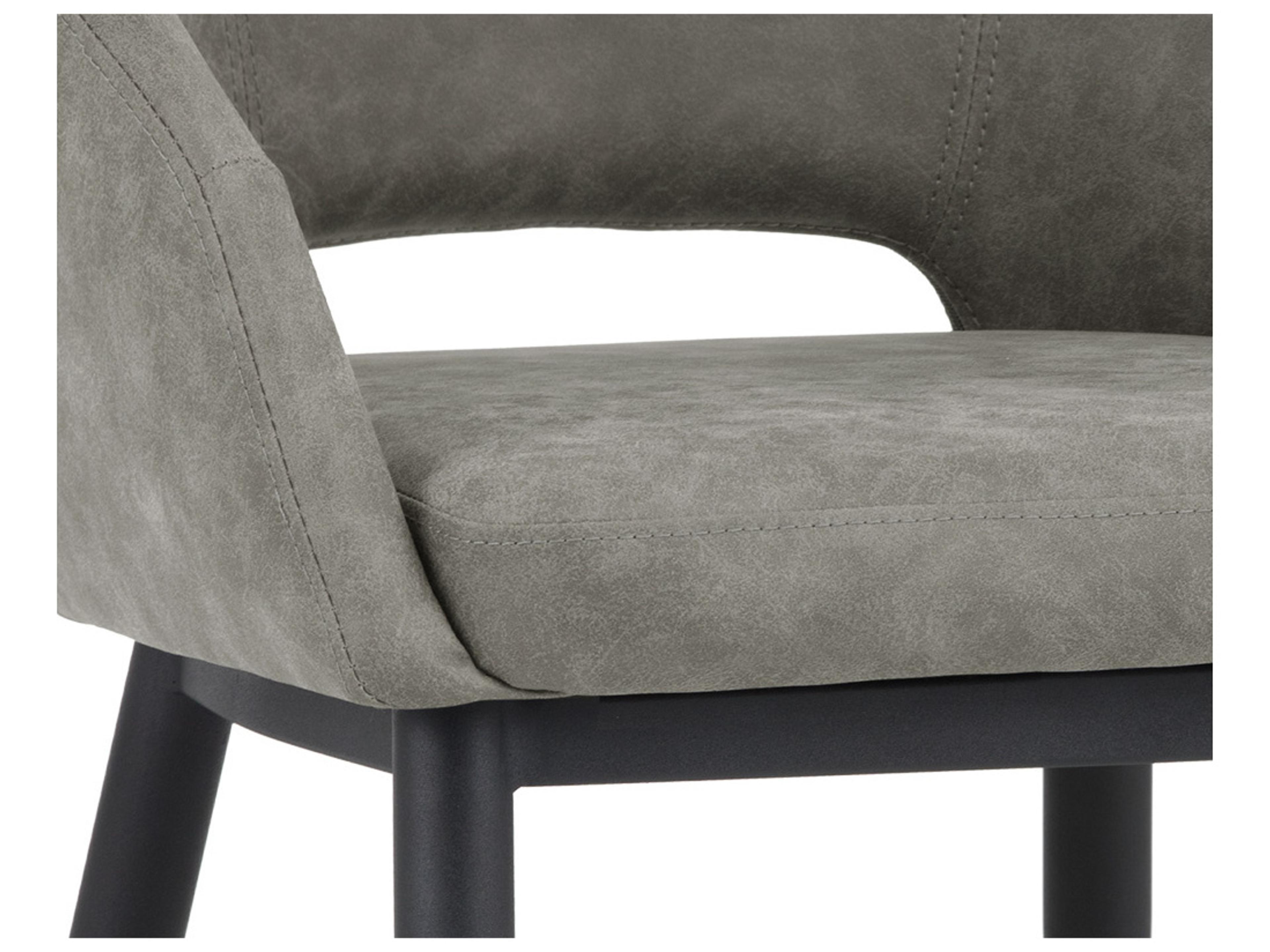 Sunpan Urban Unity Thatcher Gray Arm Dining Chair
