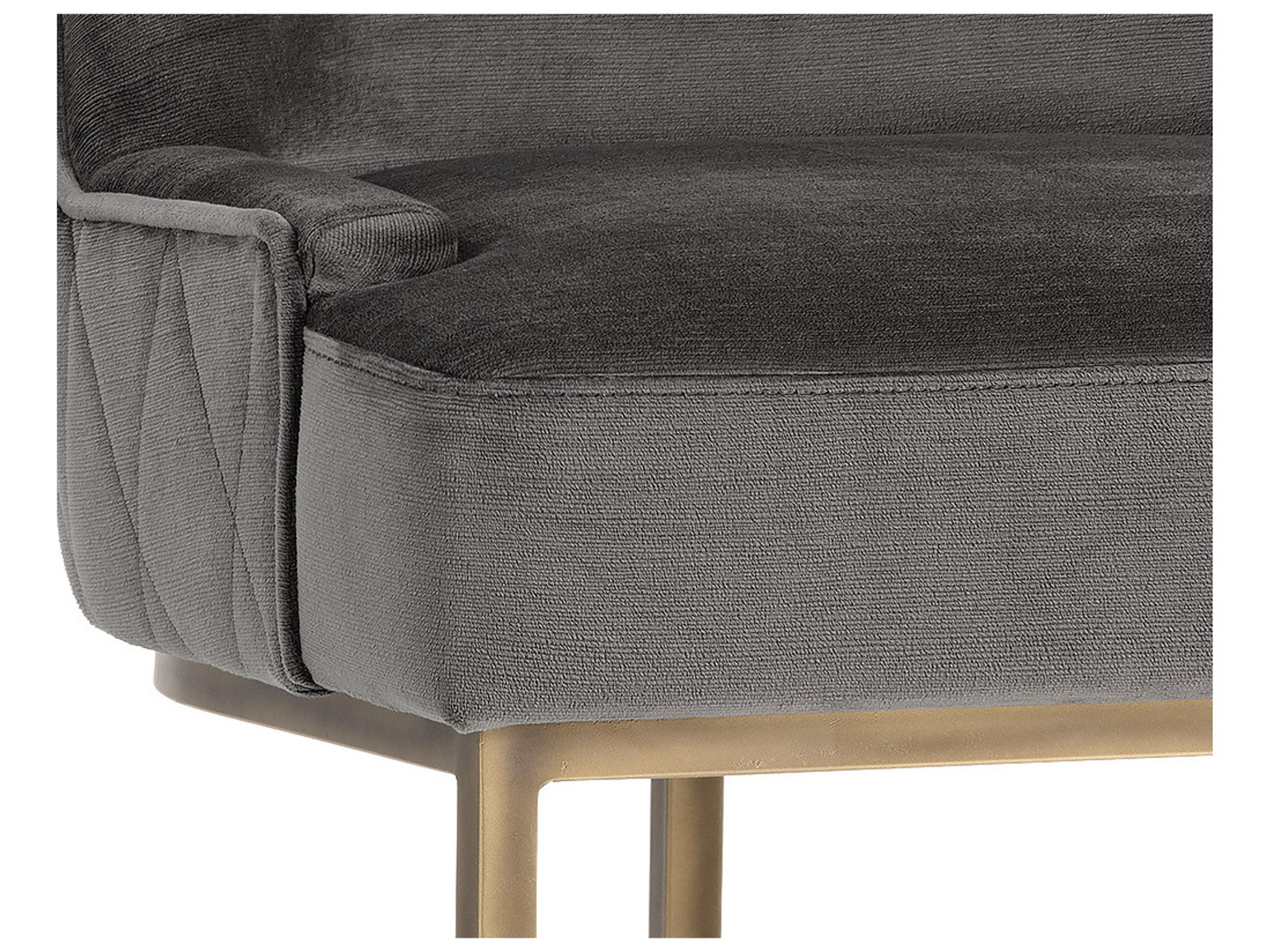 Sunpan Irongate Florence Dining Chair Piccolo Pebble