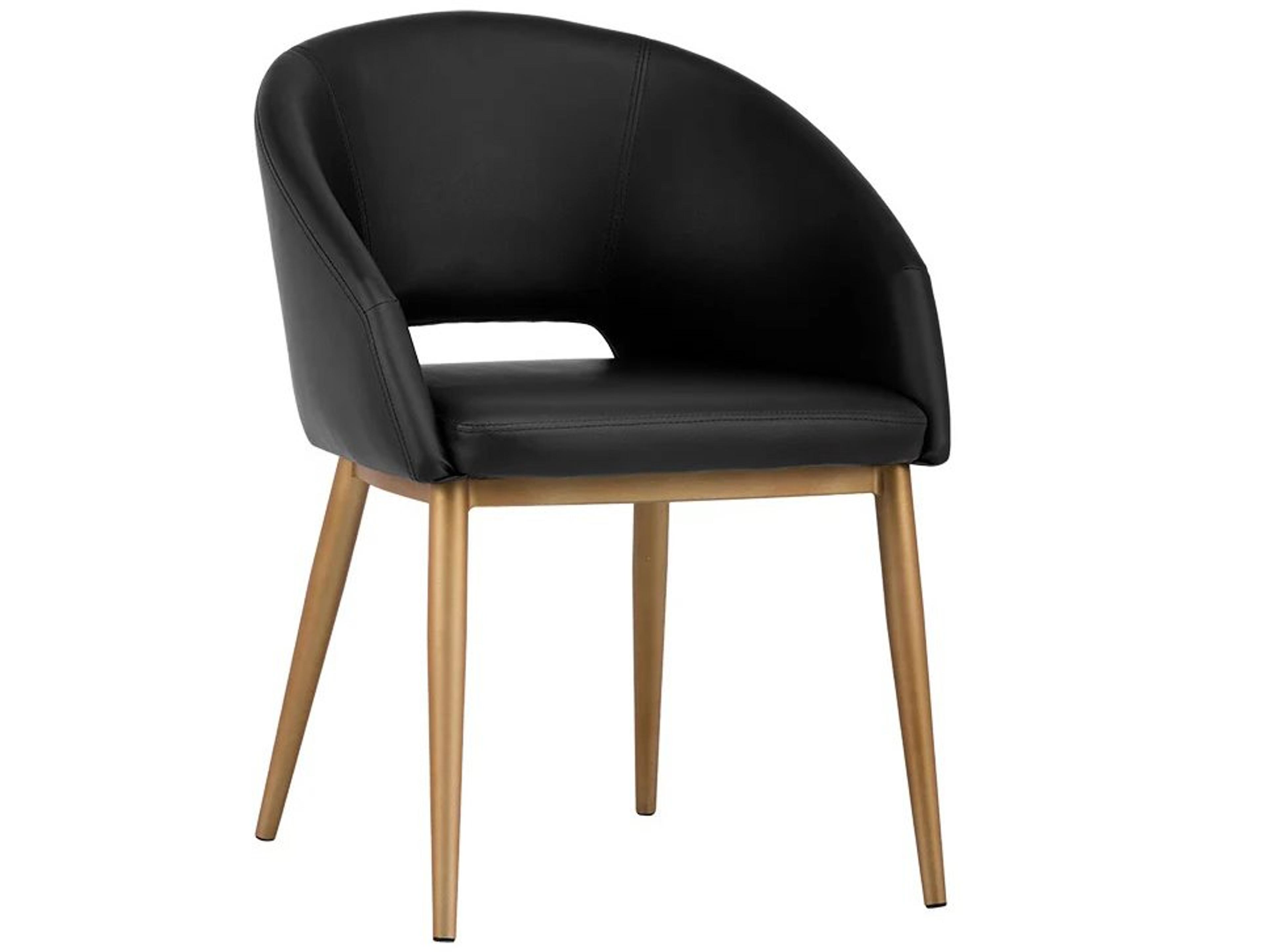 Urban Unity Thatcher Black Arm Dining Chair