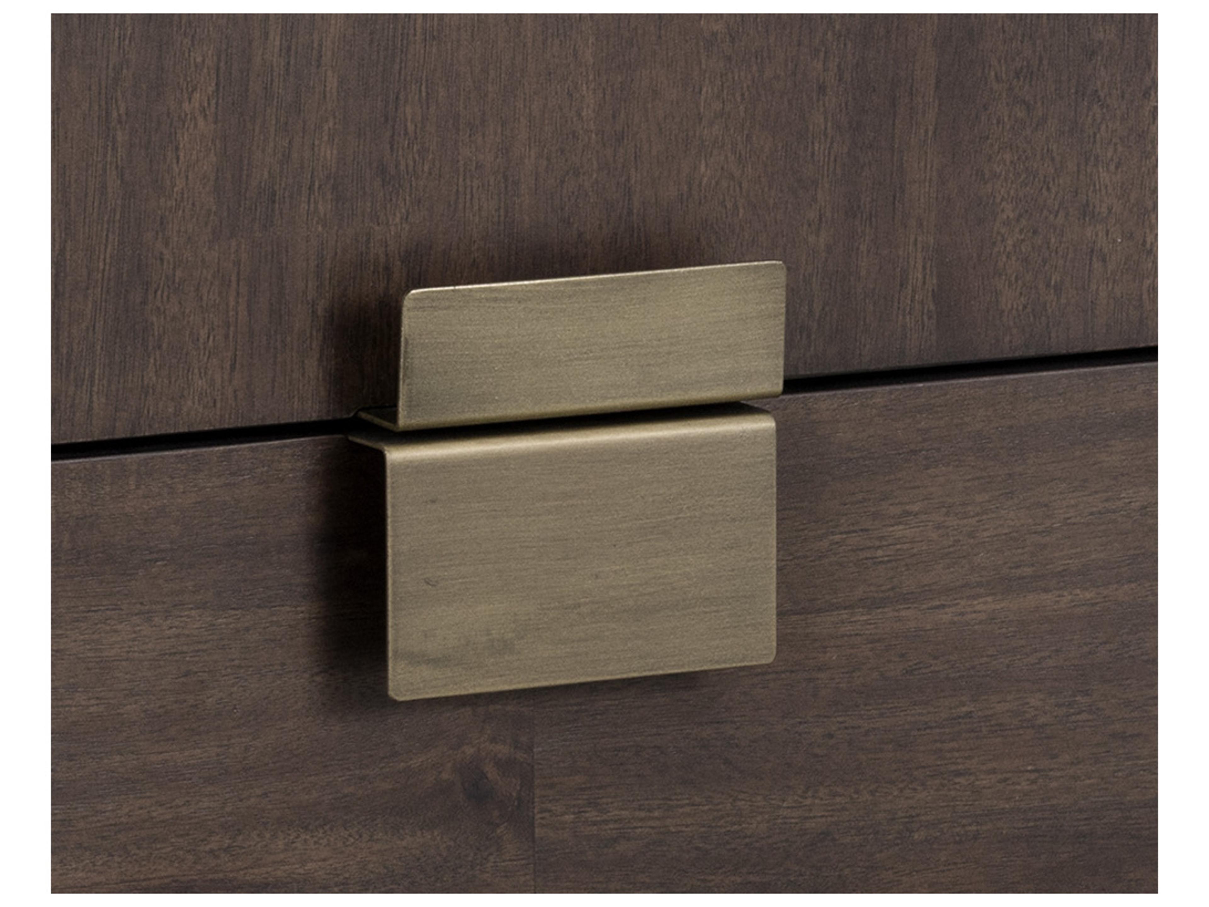 Sunpan Mixt Jade 6-Drawers Acacia Wood Double Dresser