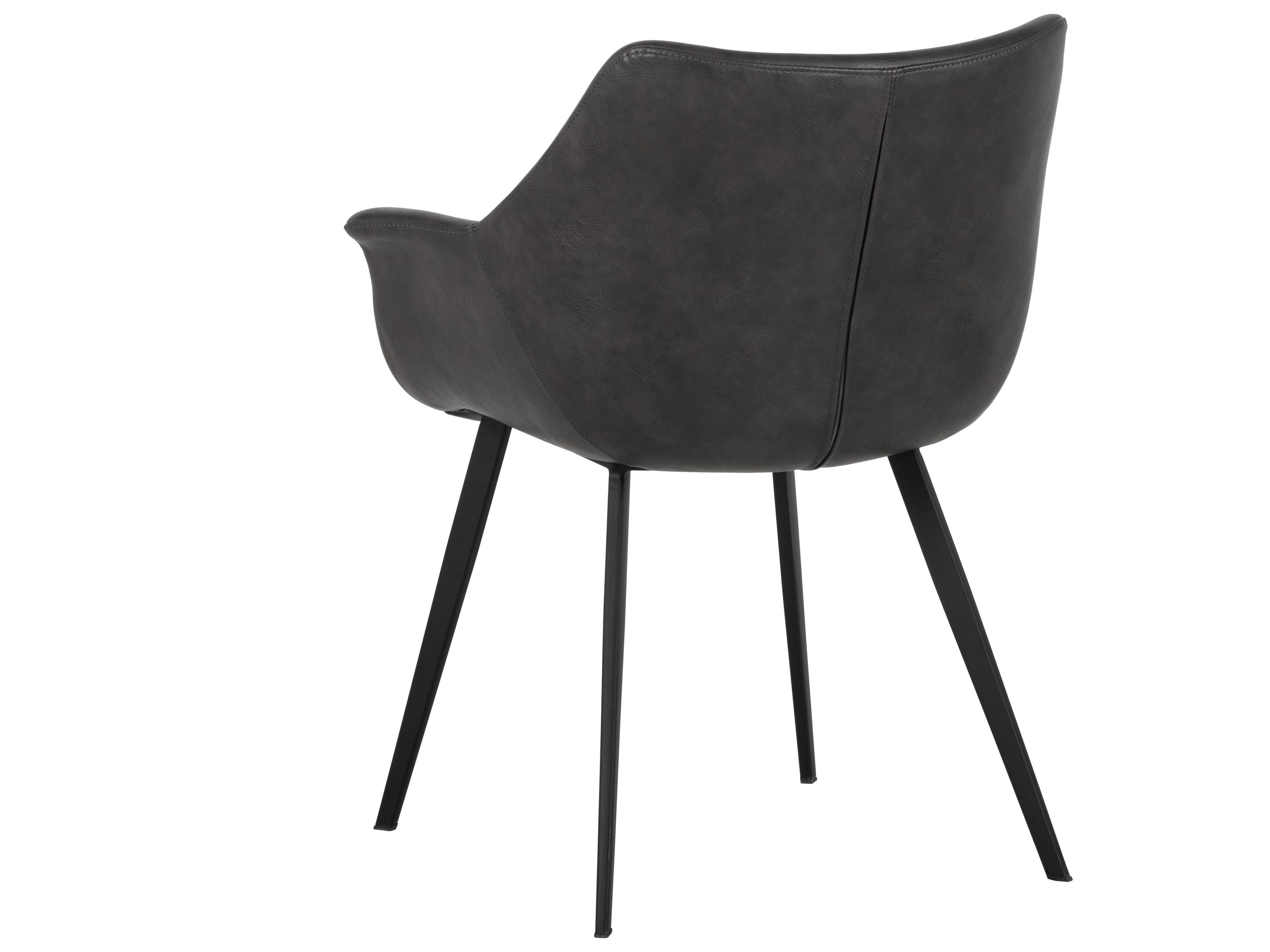 Sunpan Junction Mason Gray Arm Dining Chair