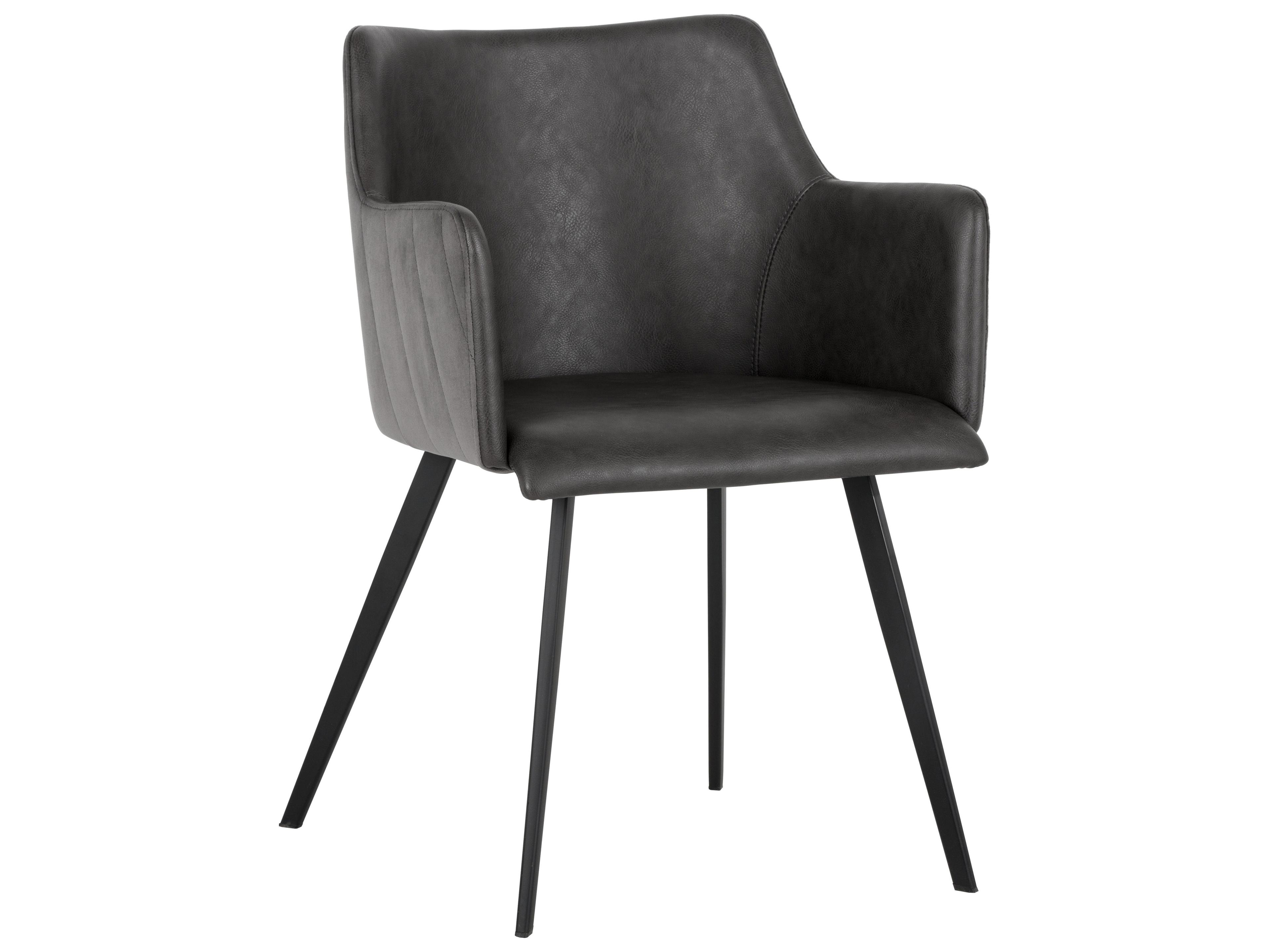 Junction Griffin Gray Arm Dining Chair