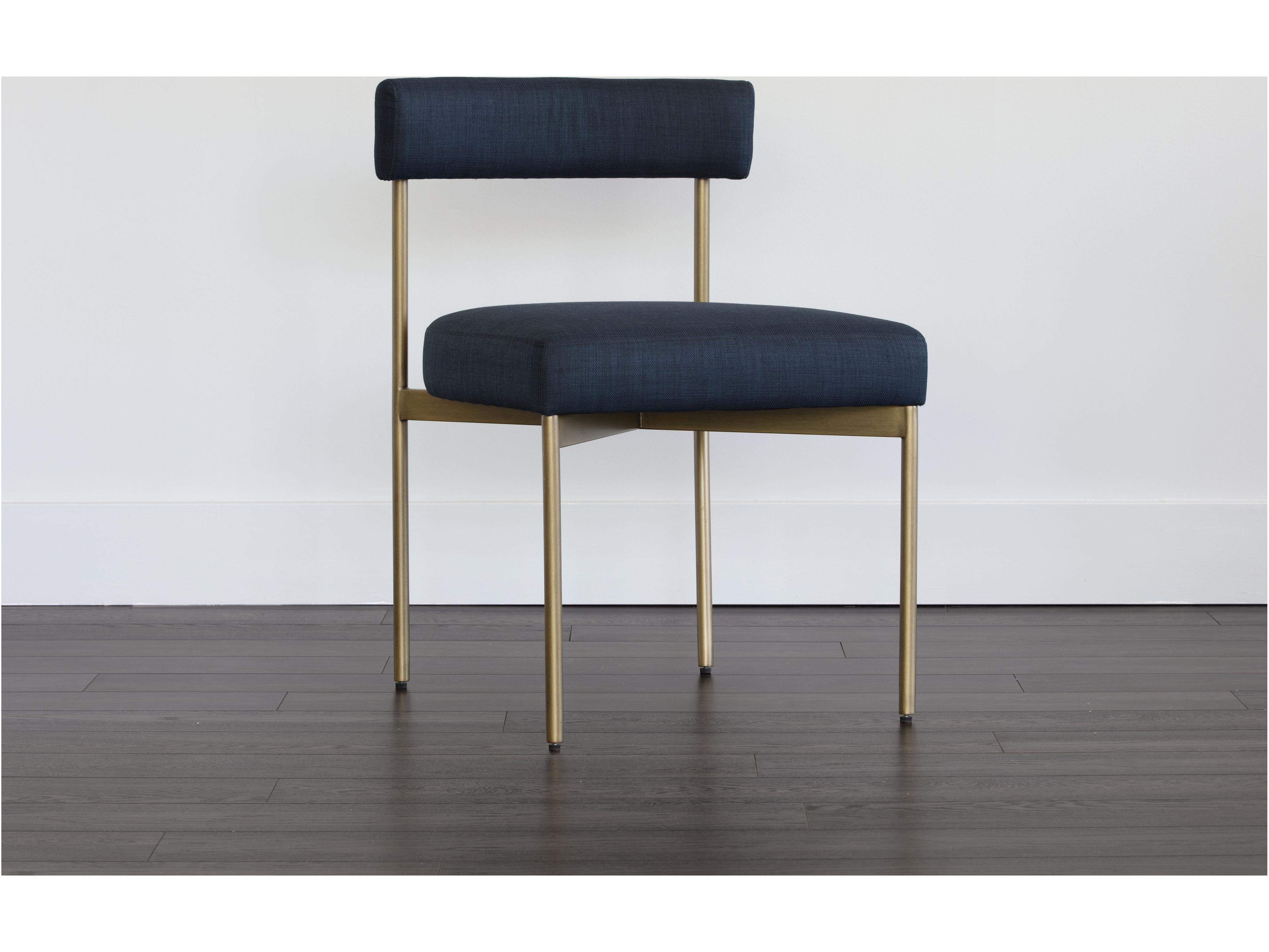 Sunpan Zenn Seneca Dining Chair Arena Navy