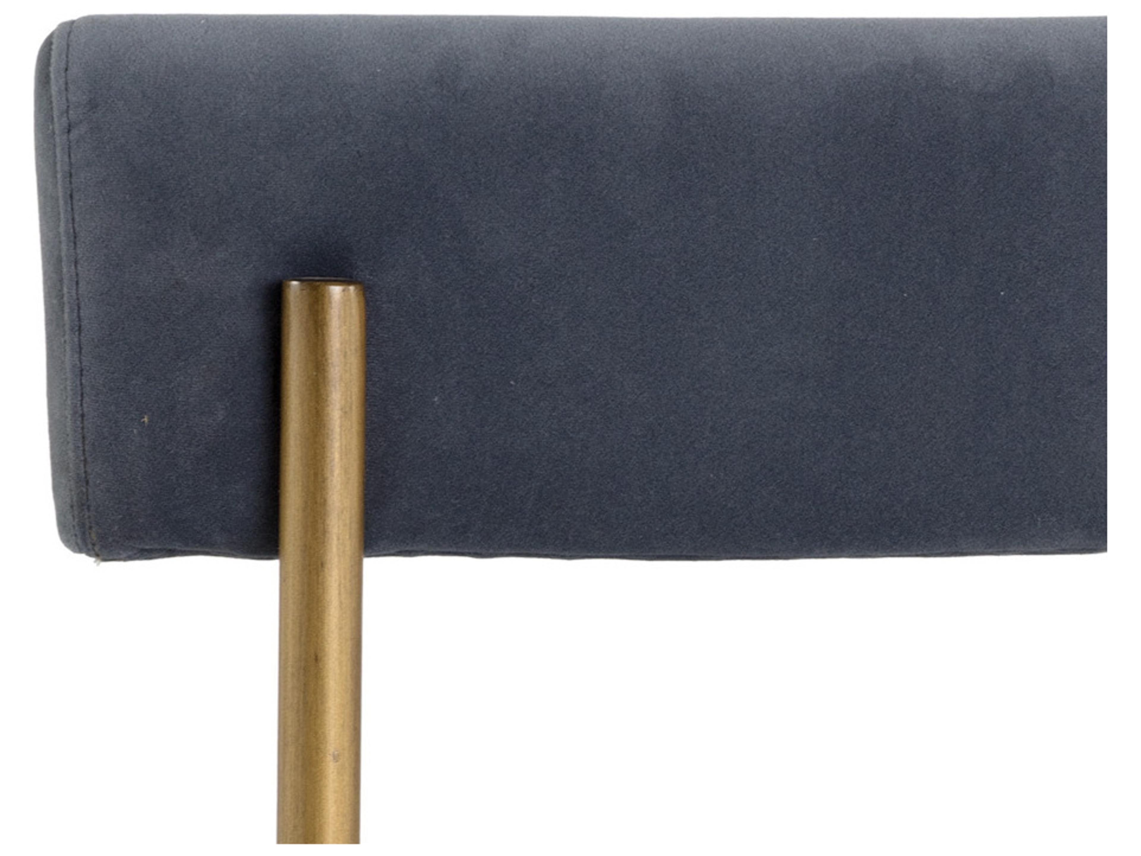 Sunpan Zenn Seneca Dining Chair Velvet Slate