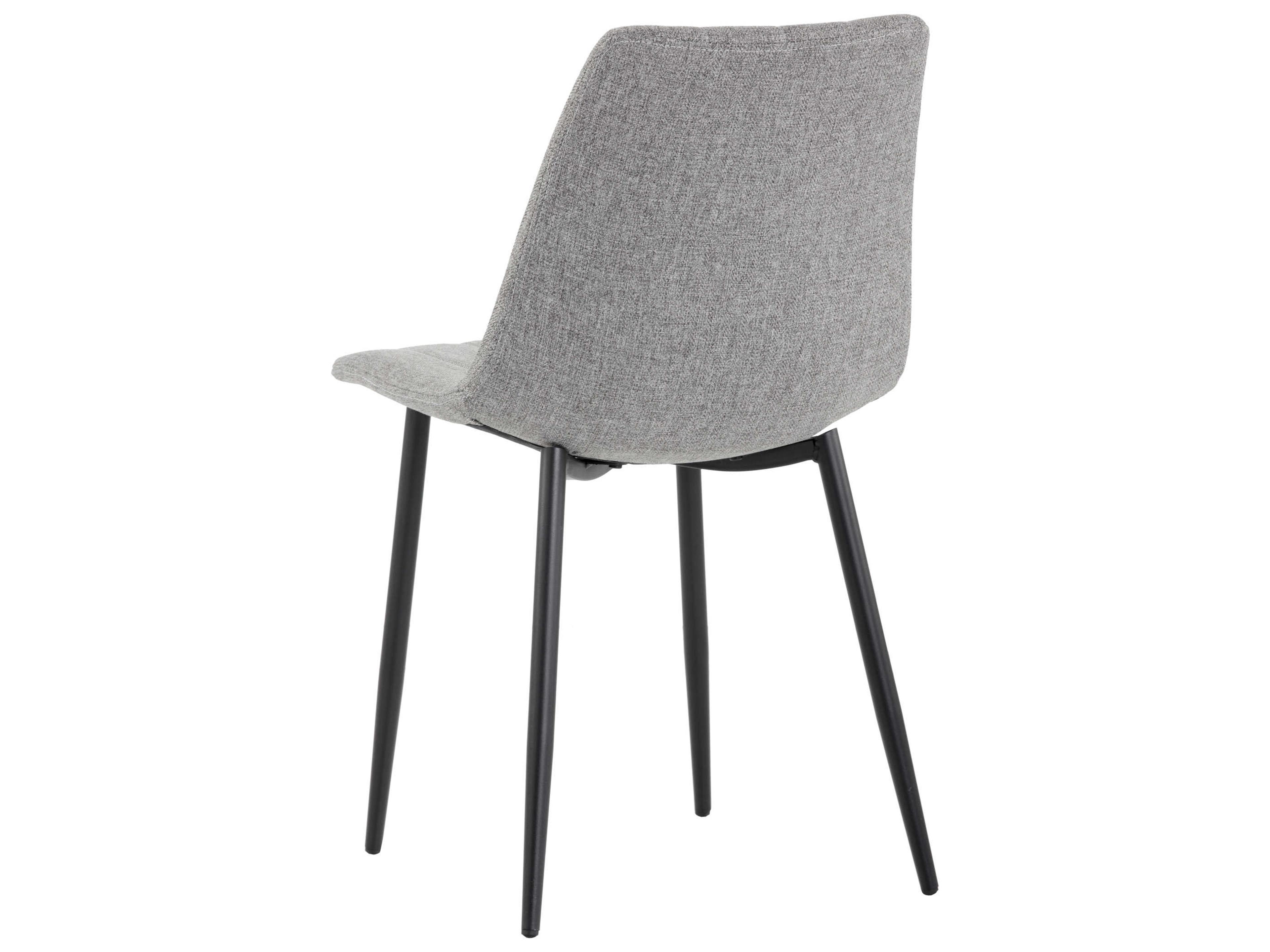 Sunpan Urban Unity Drew Dining Chair Black Light Grey