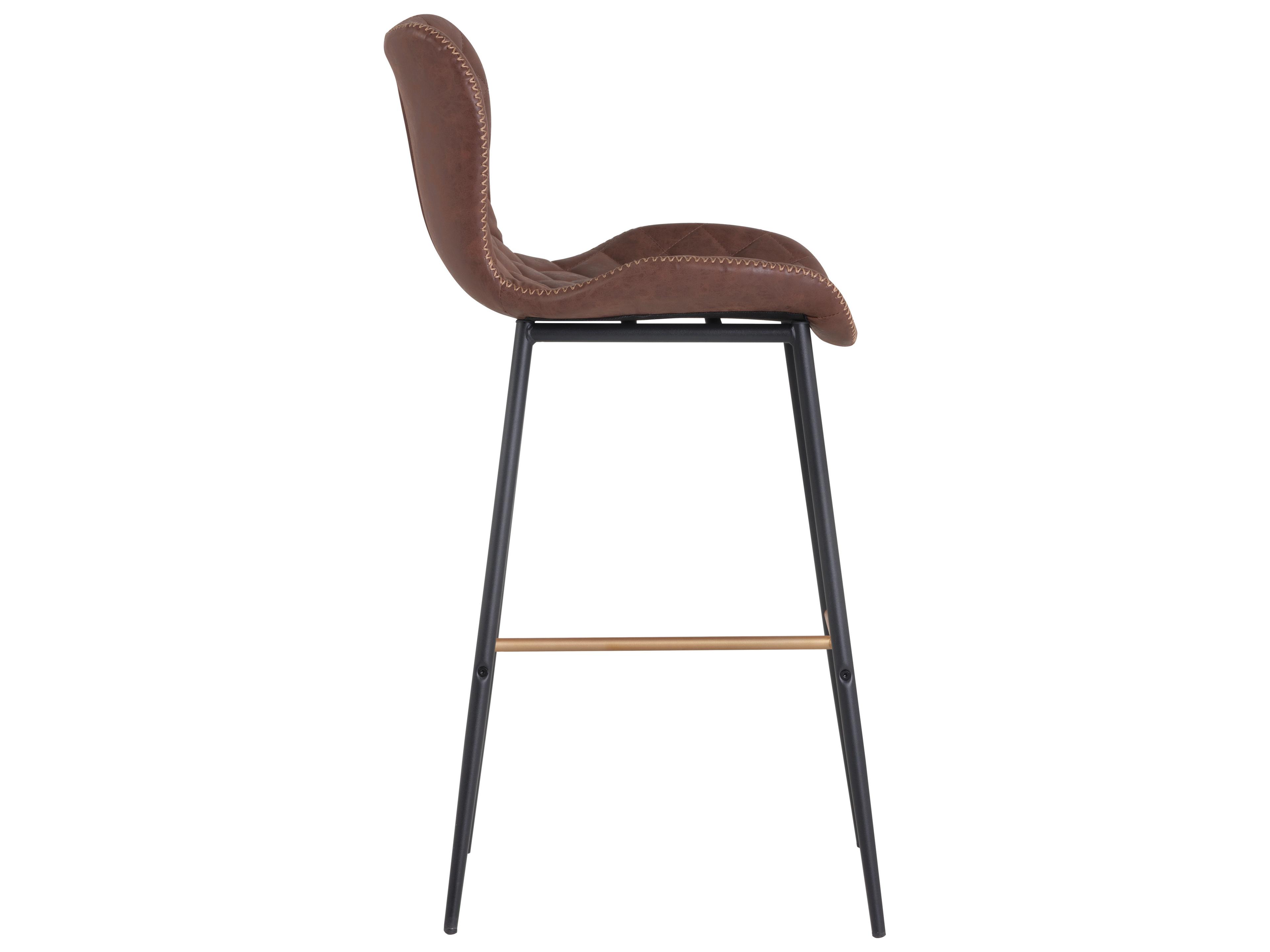 Sunpan Urban Unity 19" Lyla Barstool Antique Brown