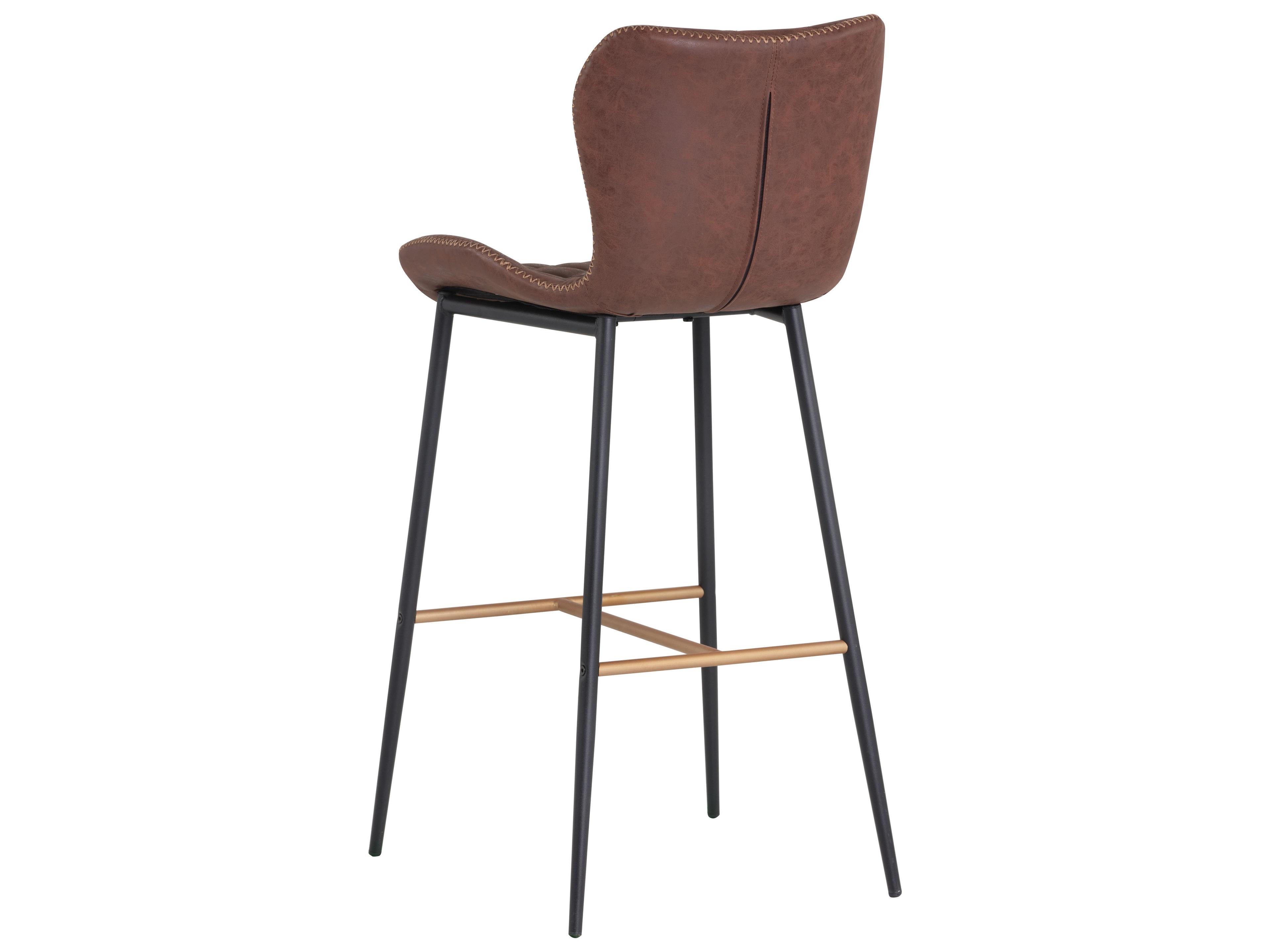 Sunpan Urban Unity 19" Lyla Barstool Antique Brown