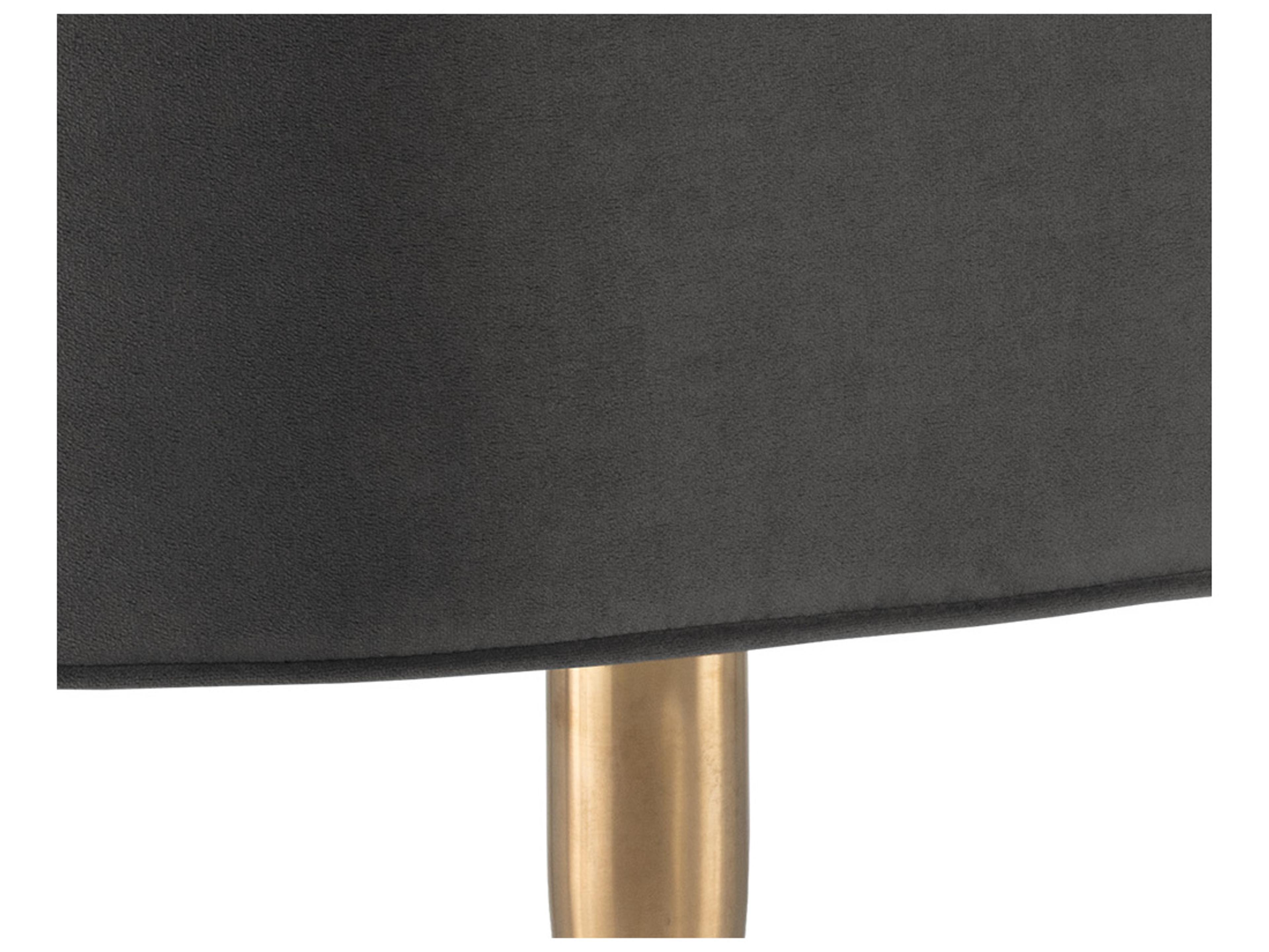 Sunpan Grey Sky Gold Upholstered Accent Bench