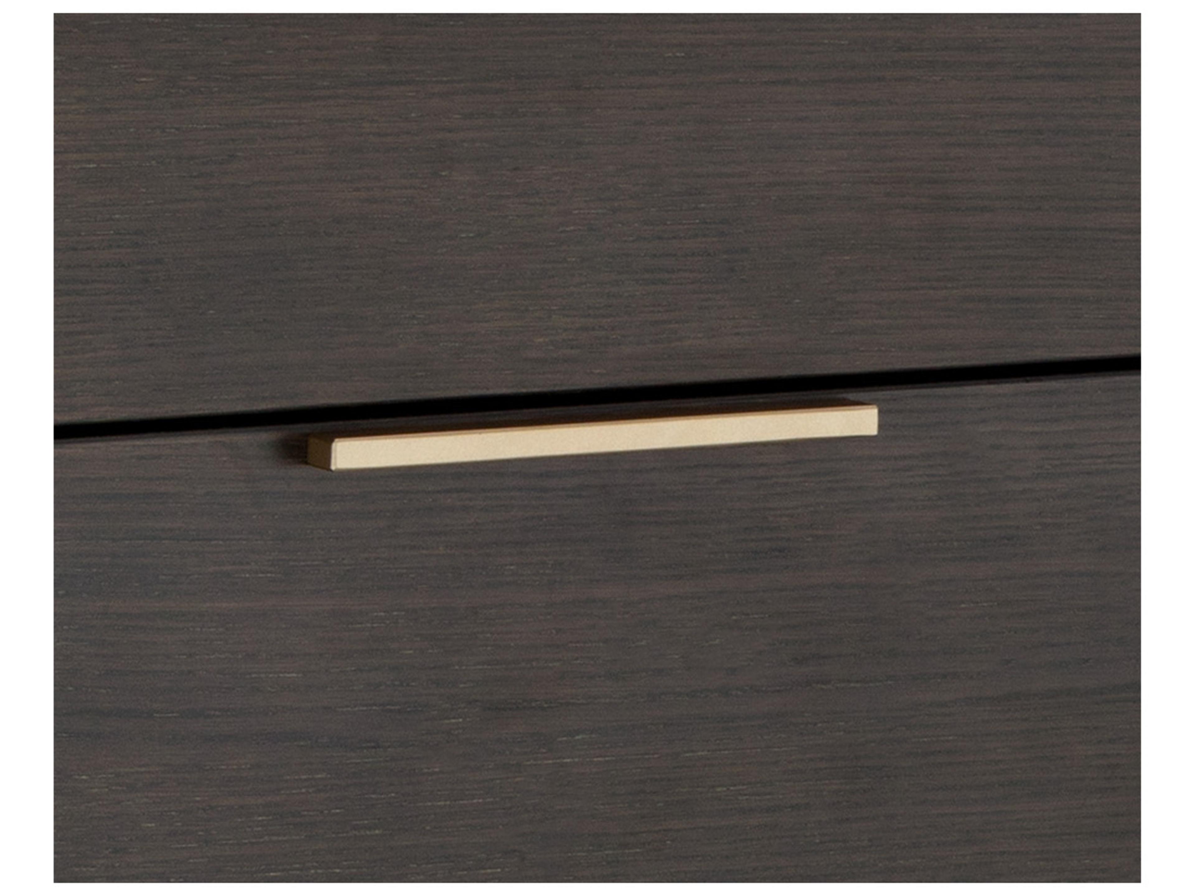 Sunpan Artezia Rebel 6-Drawers Gray Oak Wood Double Dresser