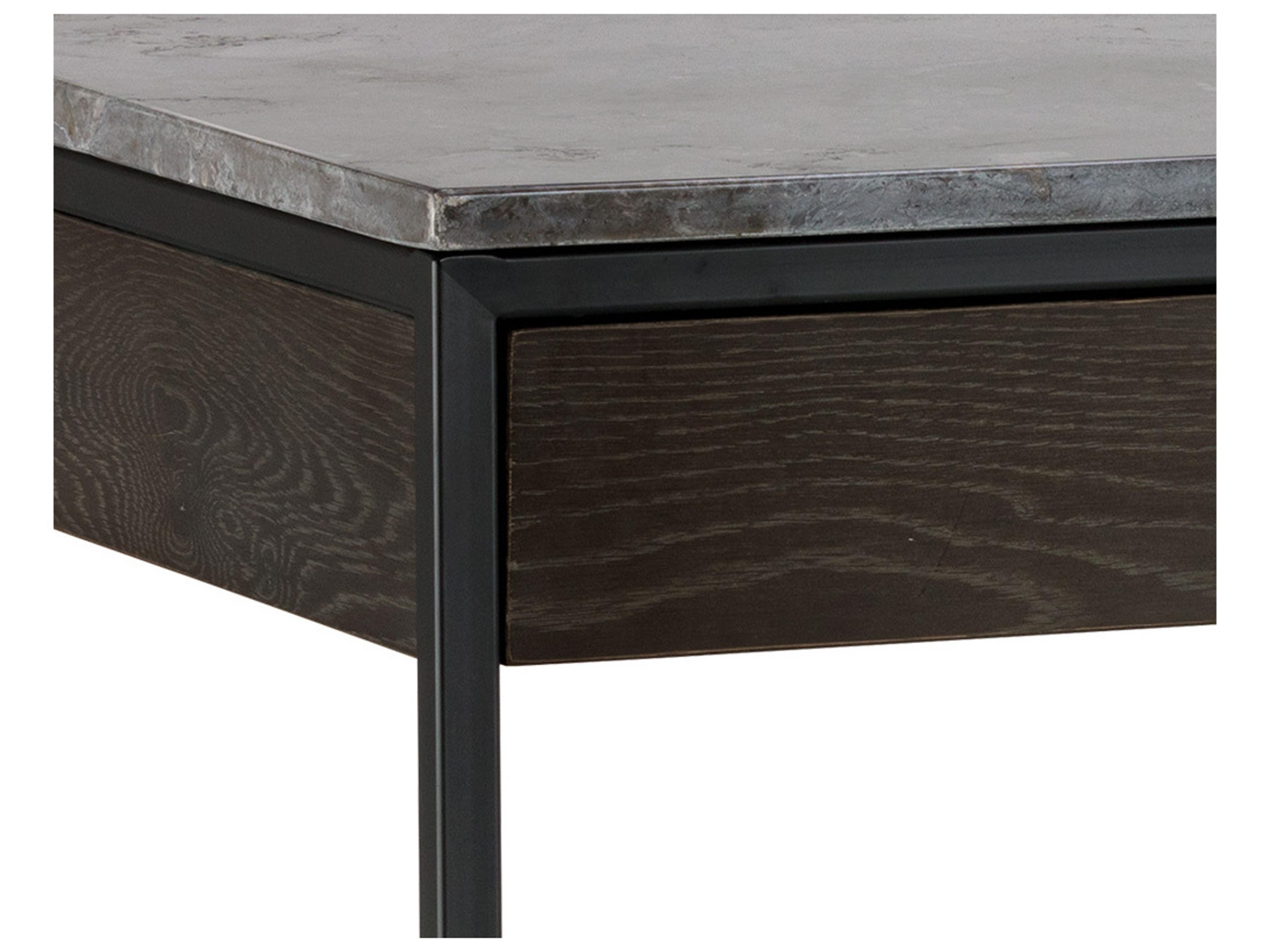 Sunpan Artezia Stamos Grey Sungkai Wood Secretary Desk