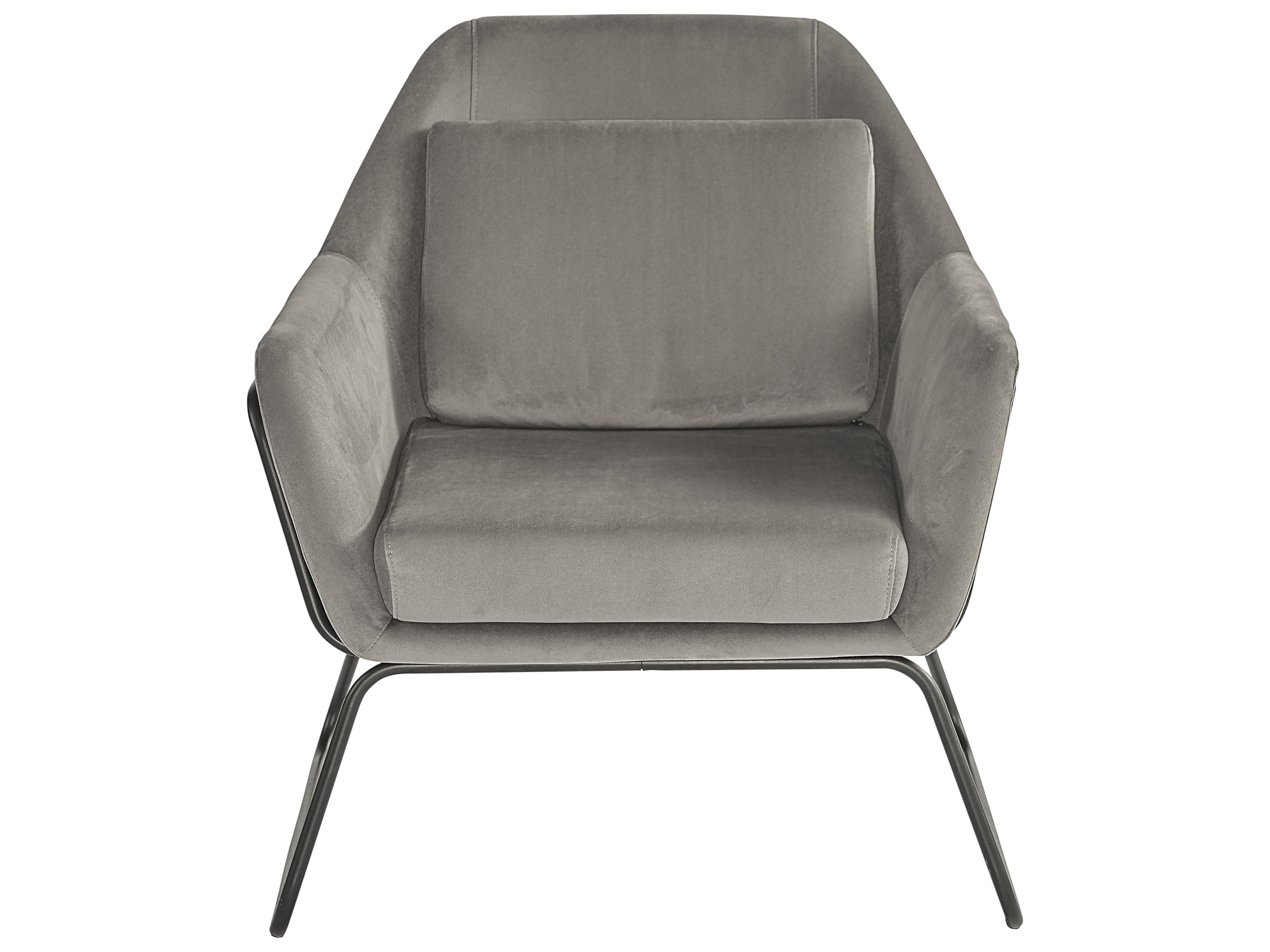 Sunpan Urban Unity Watts Gray Fabric Accent Chair