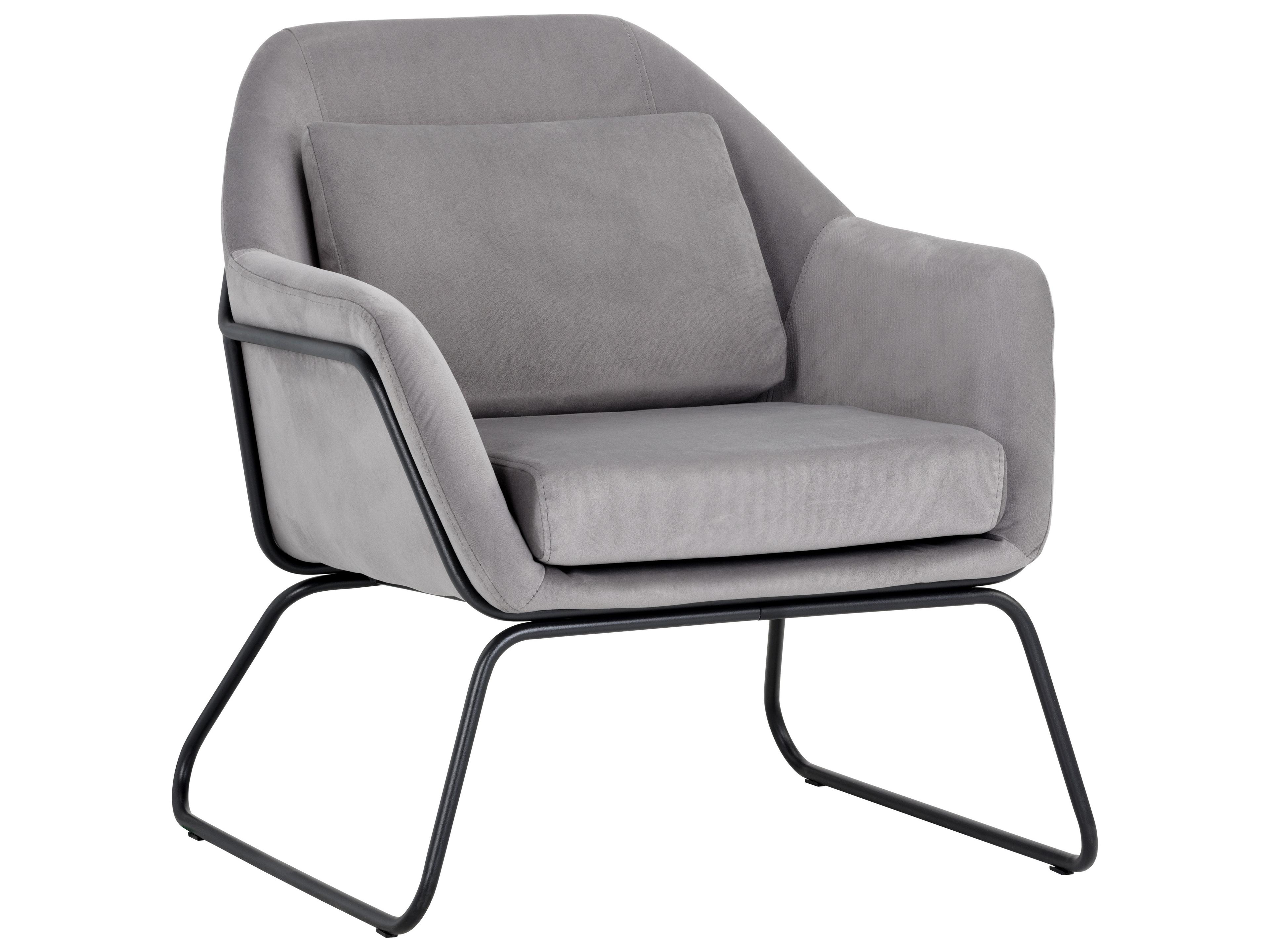 Urban Unity Watts Gray Fabric Accent Chair