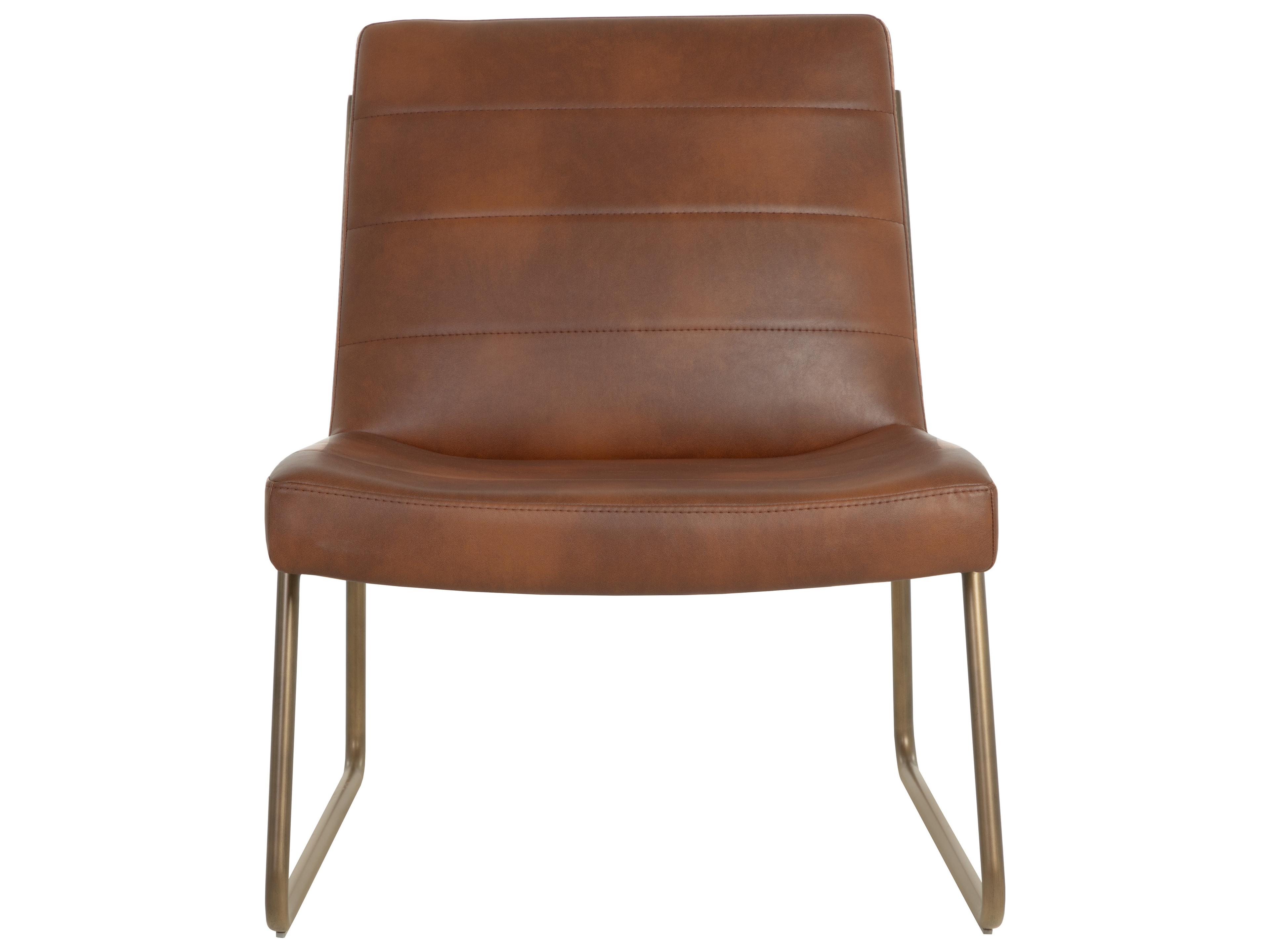 Sunpan Irongate Anton Brown Accent Chair