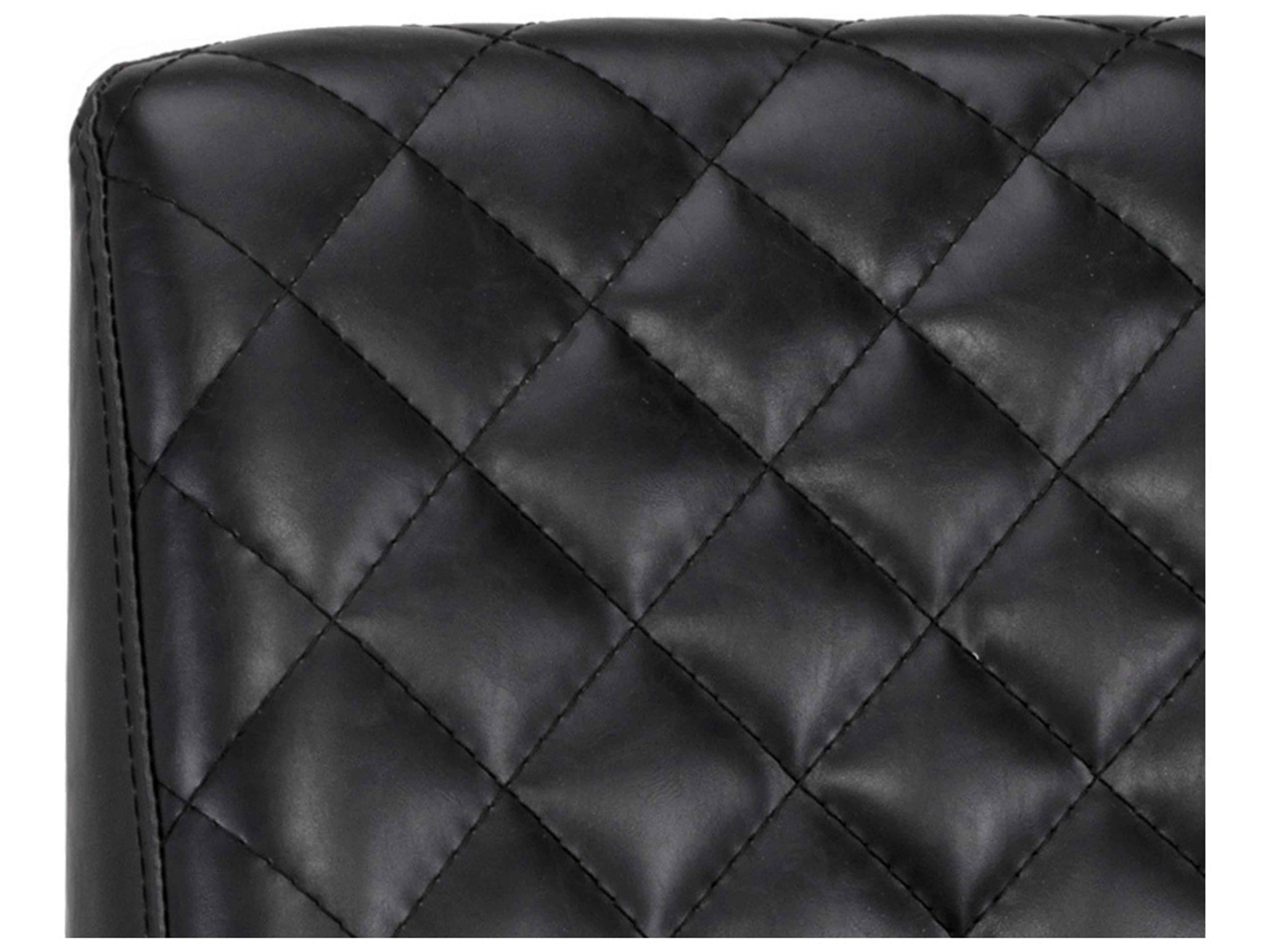 Sunpan 5west Leighland Coal Black Antique Brass Bar Stool