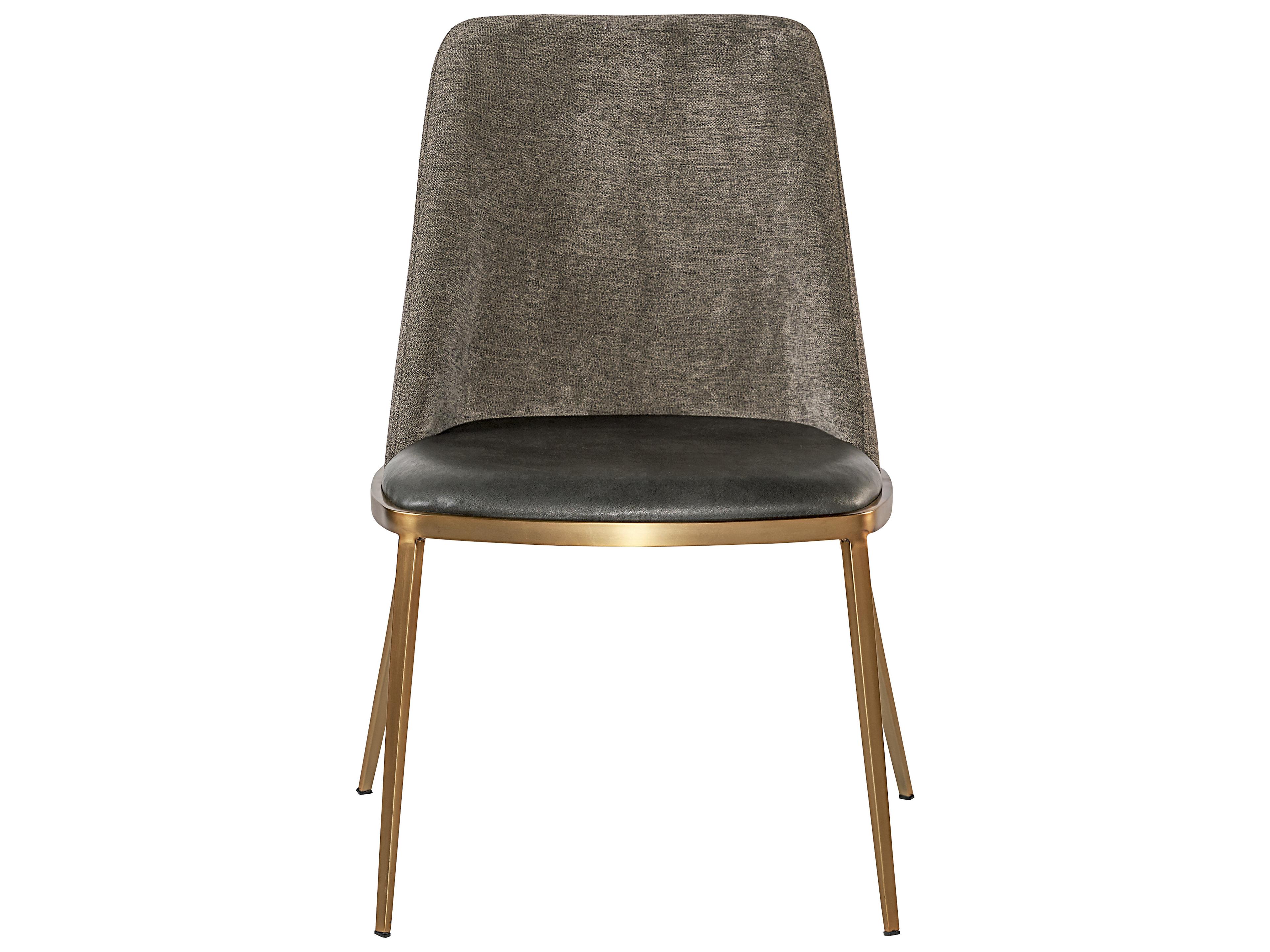 Sunpan Ikon Dover Dining Chair Bravo Portabella / Sparrow Grey