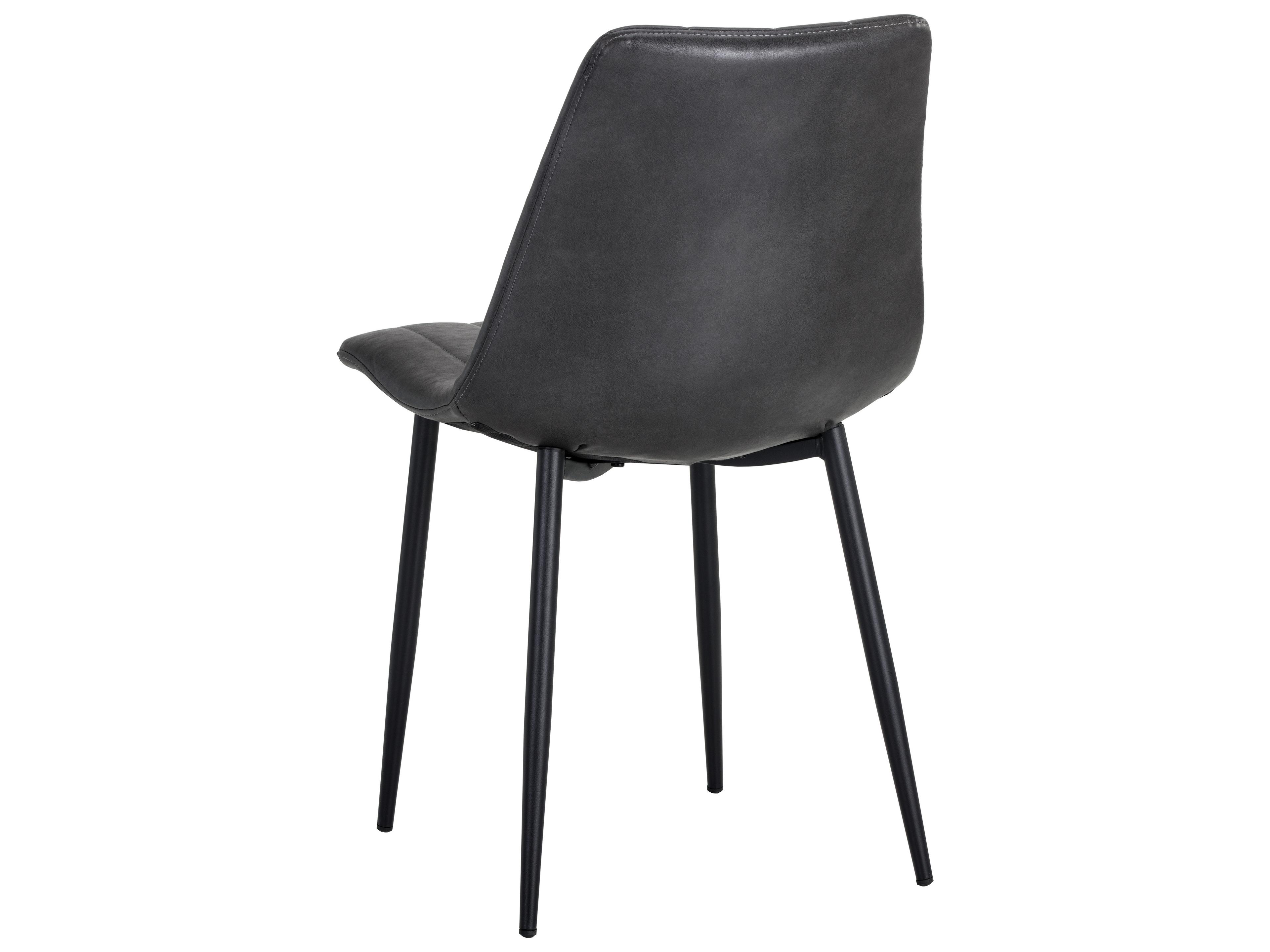 Sunpan Urban Unity Drew Dining Chair Black Bravo Portabella
