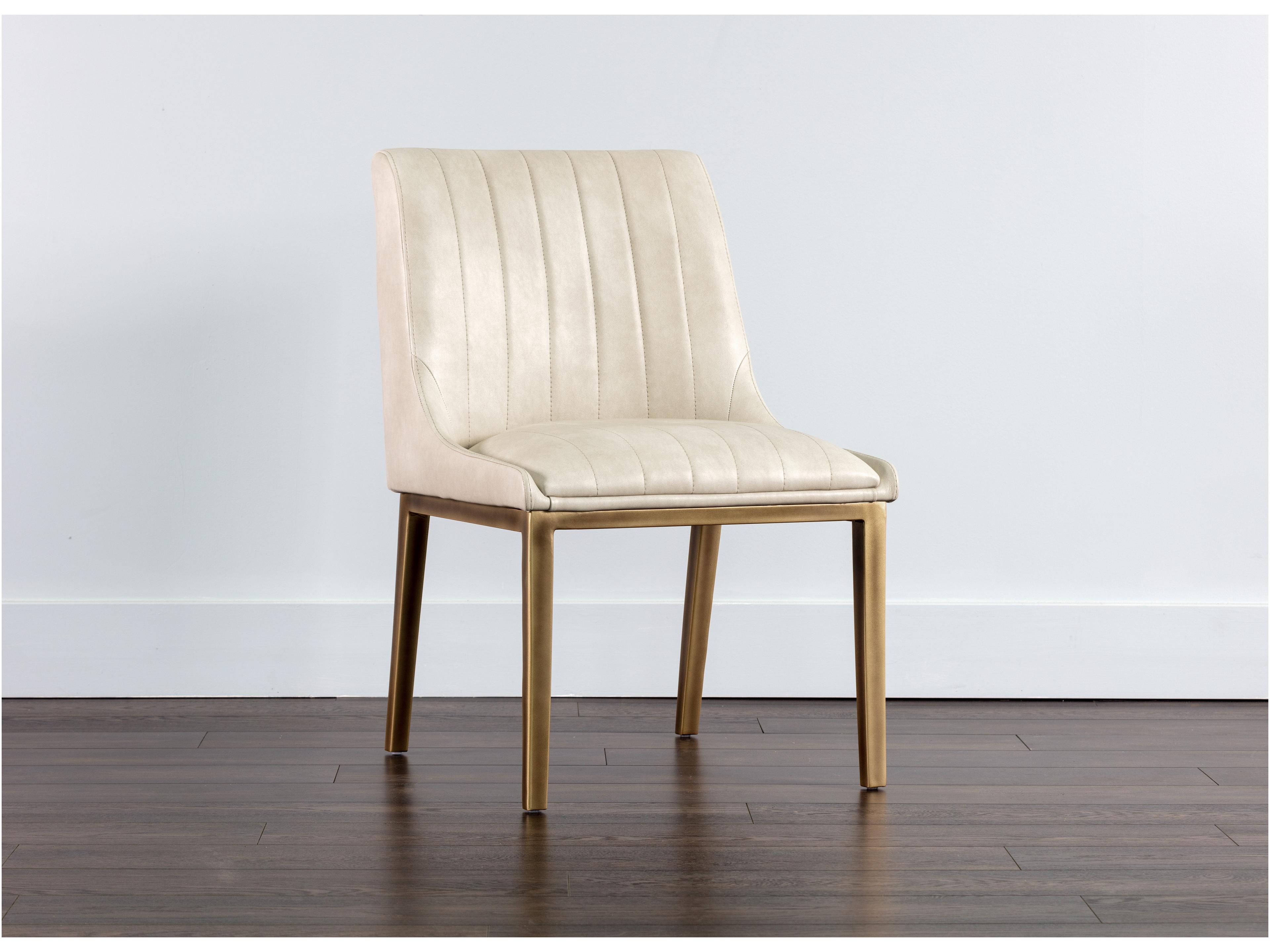 Sunpan Irongate Halden Dining Chair Bravo Cream