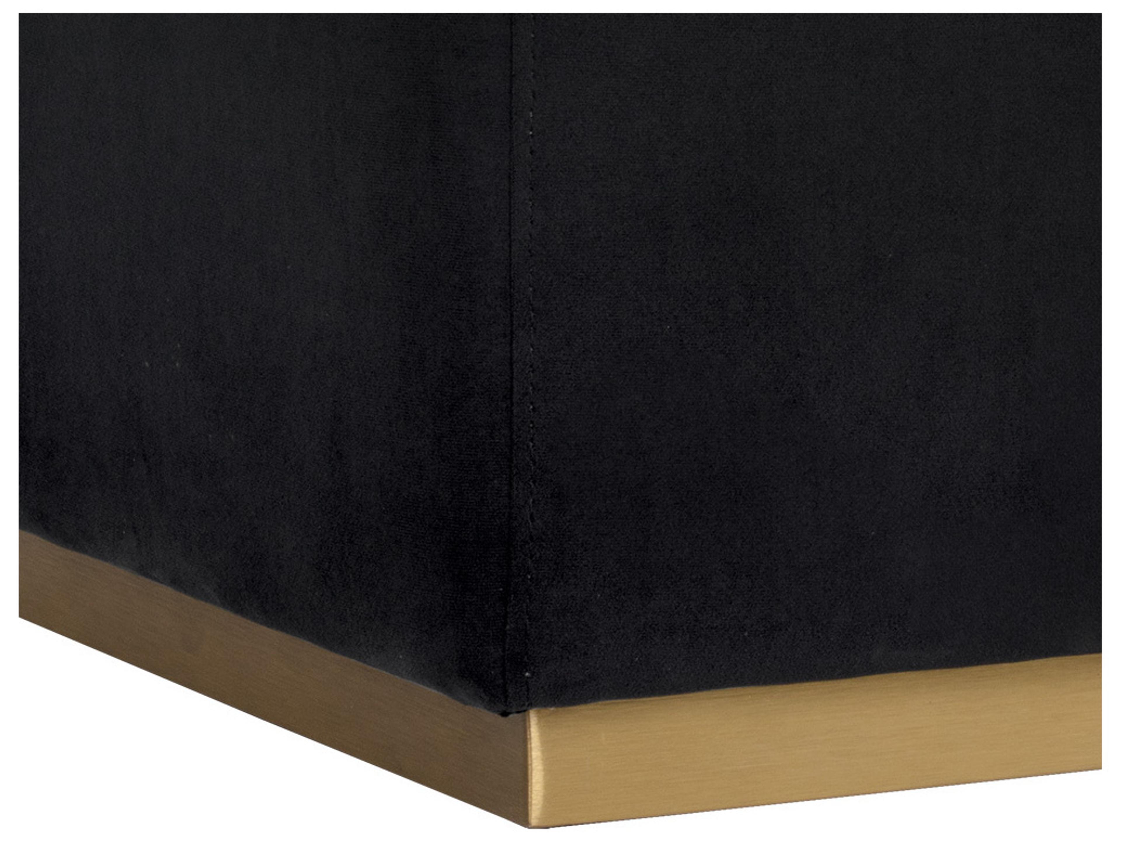 Sunpan Irongate Zane Black Fabric Accent Chair