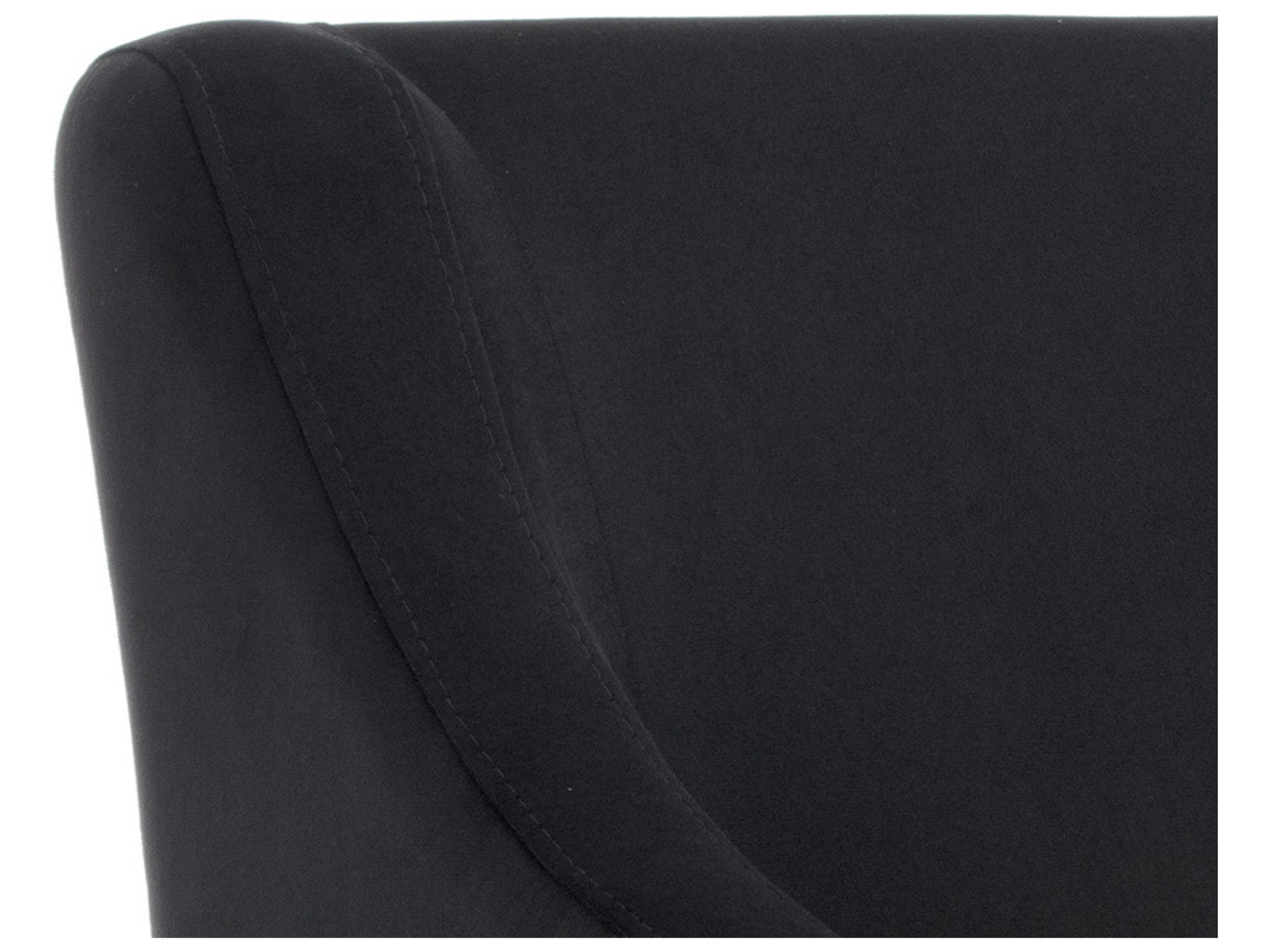 Sunpan Irongate Zane Black Fabric Accent Chair