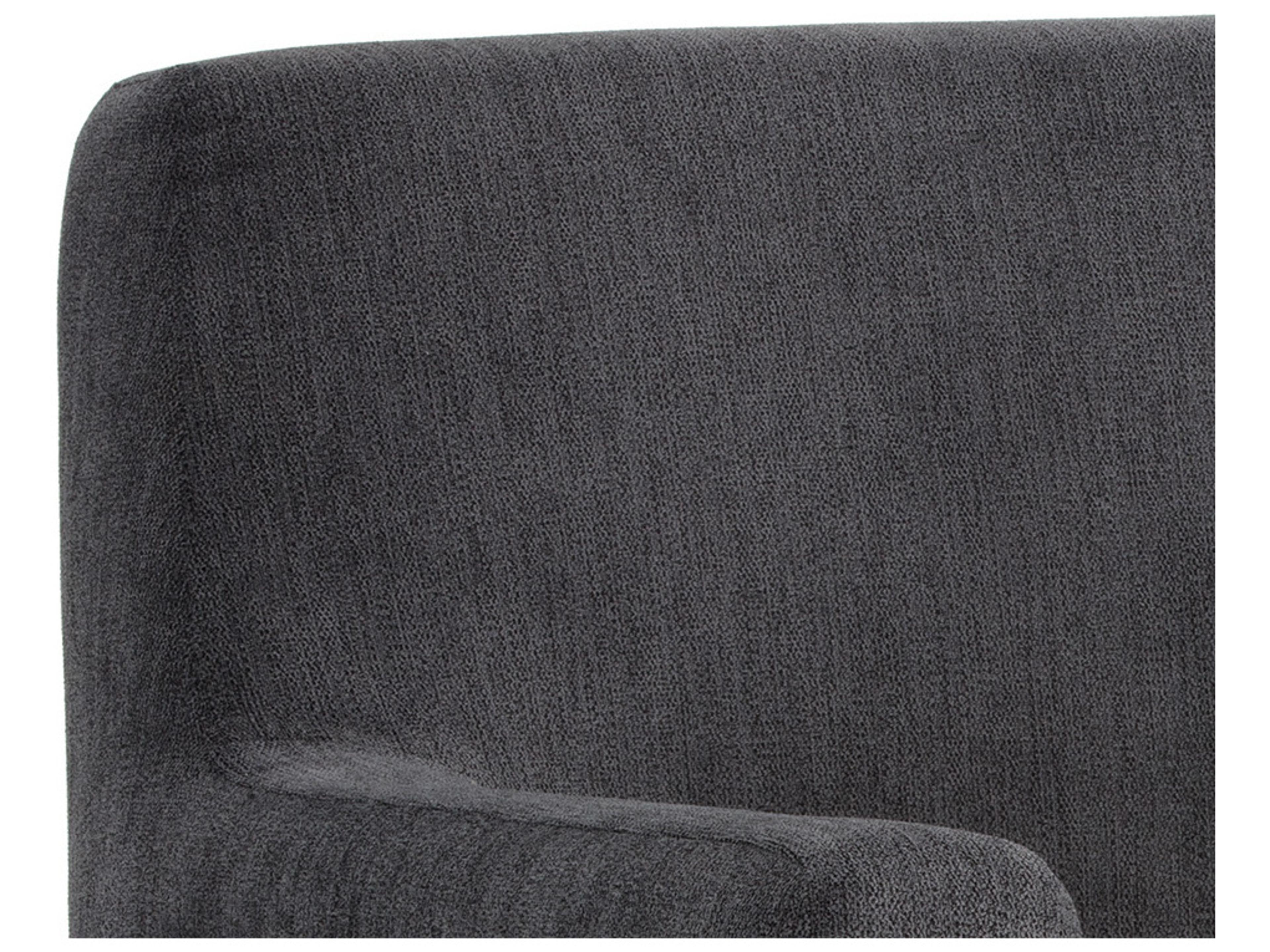 Sunpan Mixt Cybil Gray Fabric Accent Chair